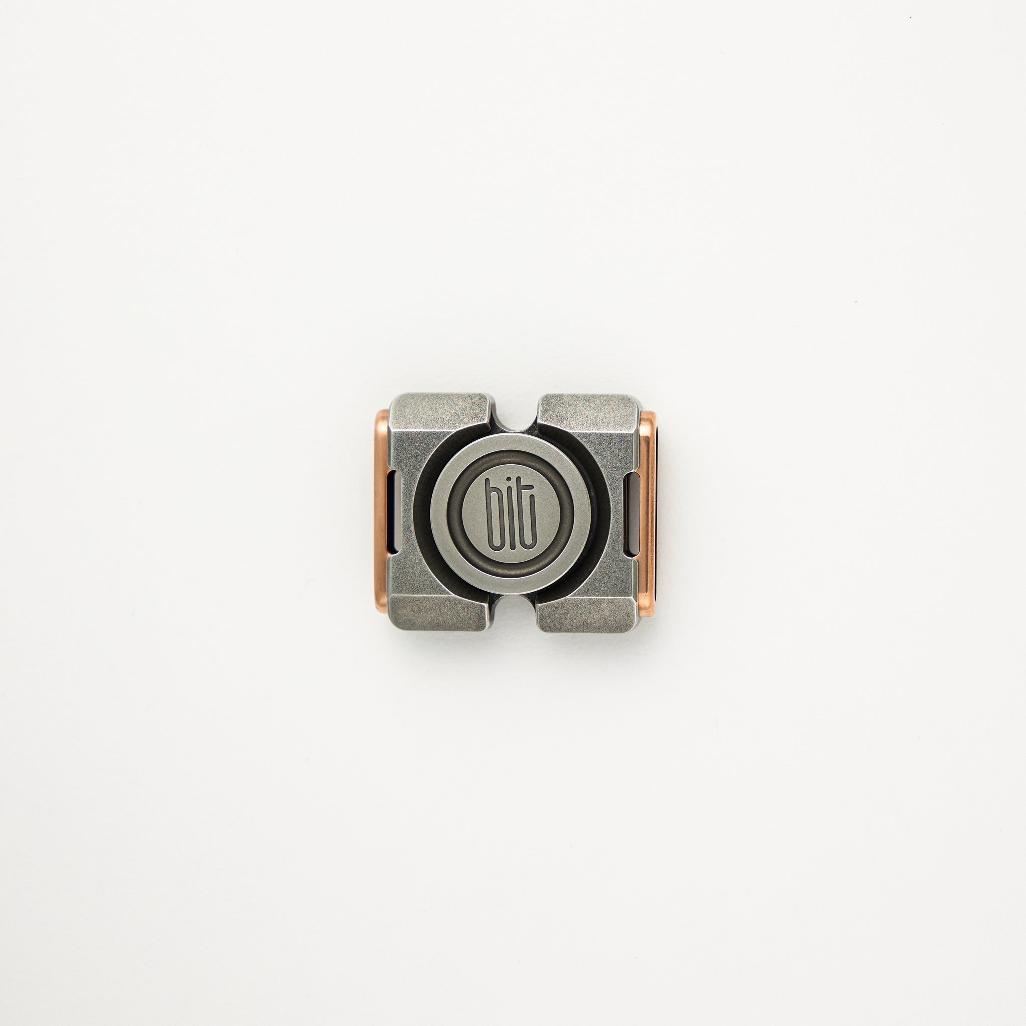 Bit 02 Spinner - Stainless Steel/Copper