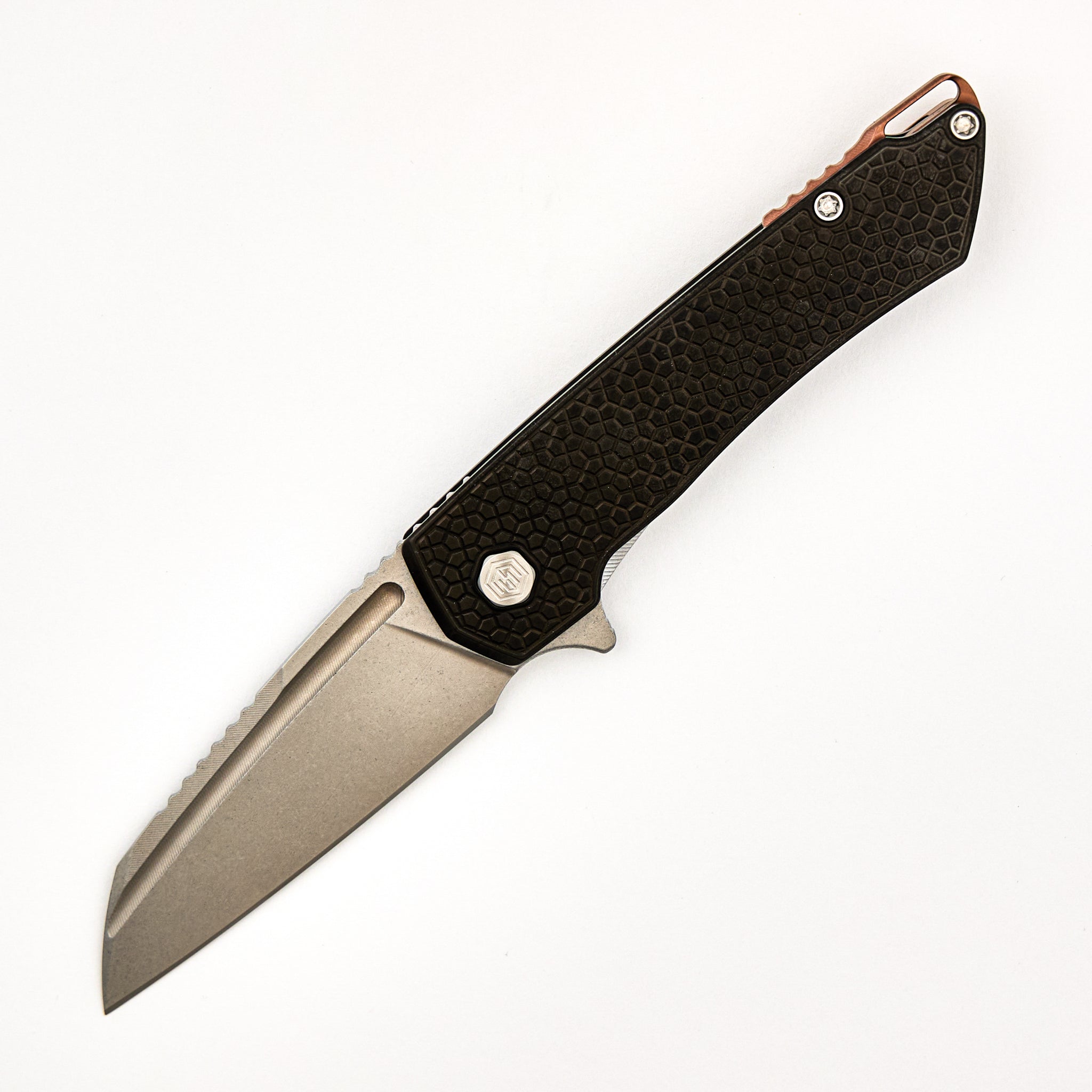 F3 - Elmax Blade - Black Alutex Handle - MRBS