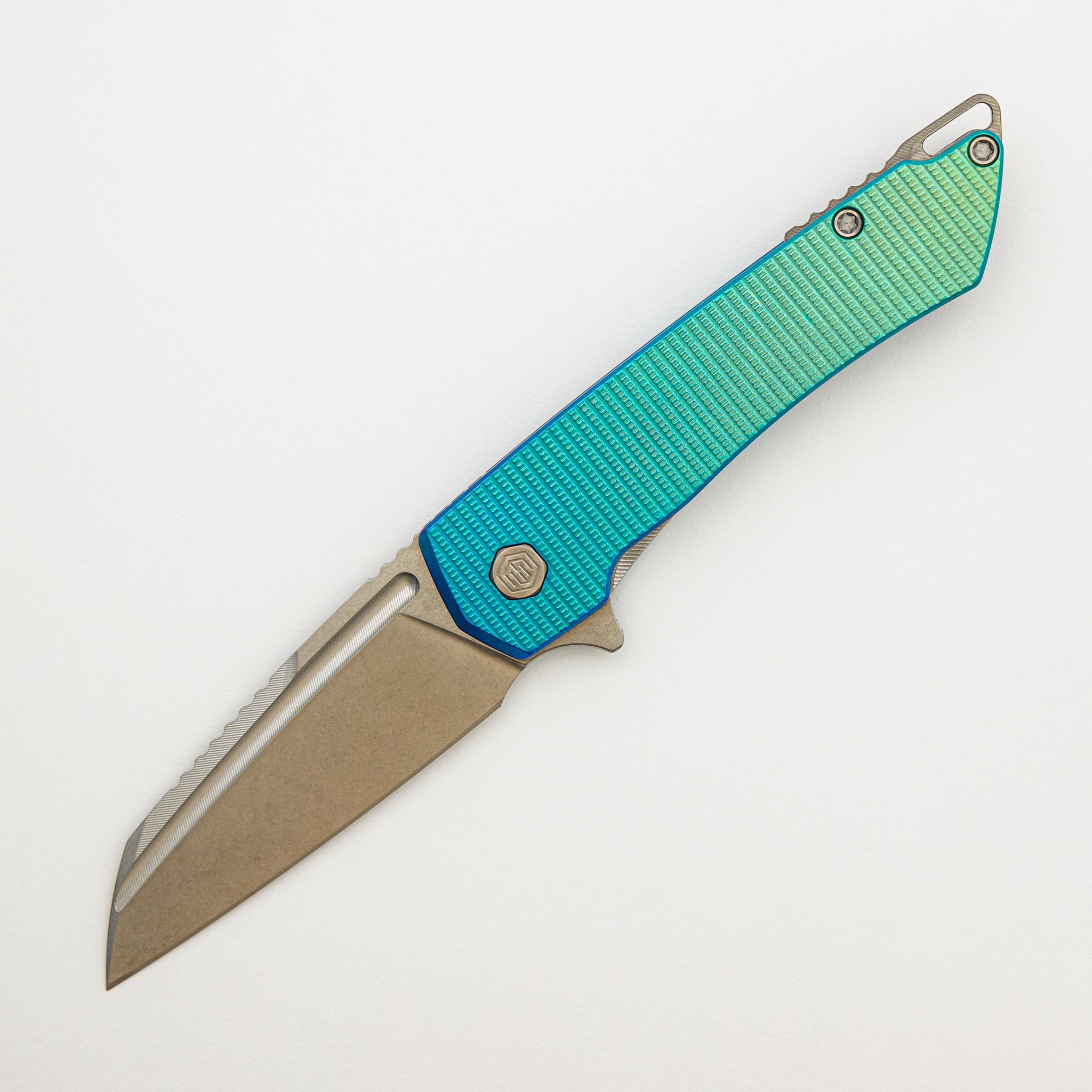 Jurassic - MagnaCut Slicer - Hollow Grind - Tri-Way - Stonewash - Blac