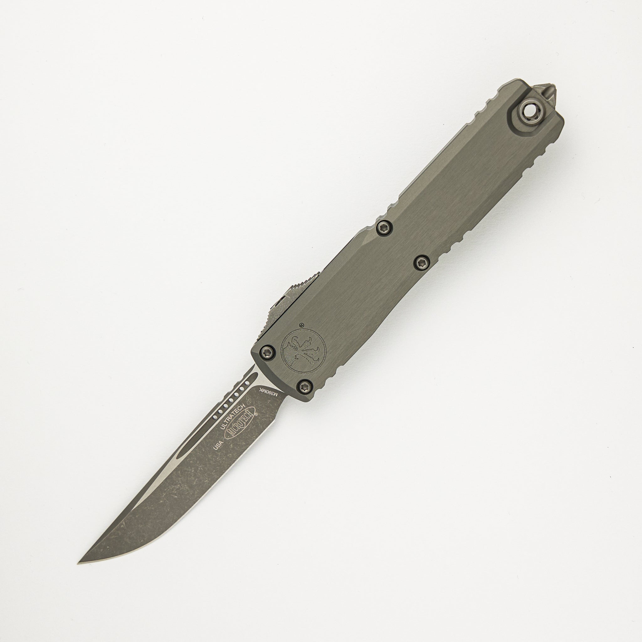 Microtech Ultratech ZBP S/E Natural Clear Apocalyptic Standard 1121-10 APNC