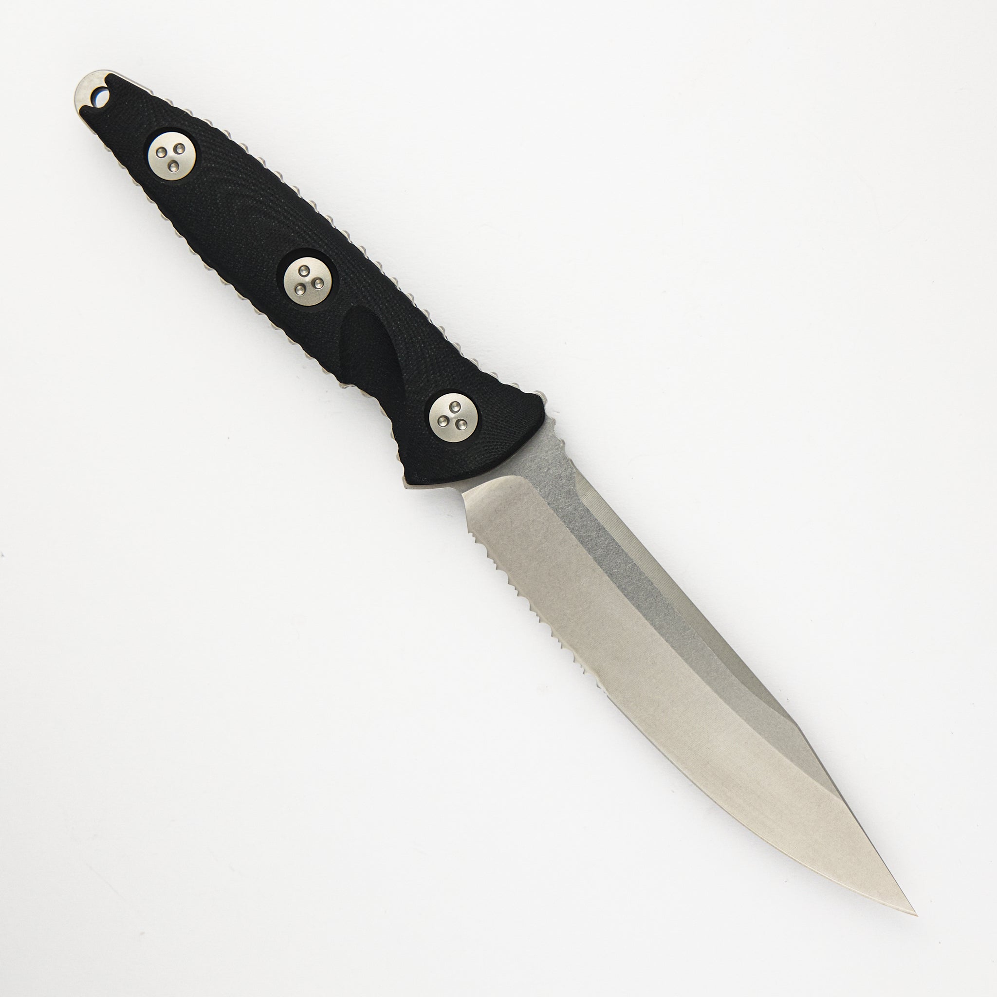 MICROTECH SOCOM ALPHA S-E STONEWASH PARTIAL SERRATED 113-11