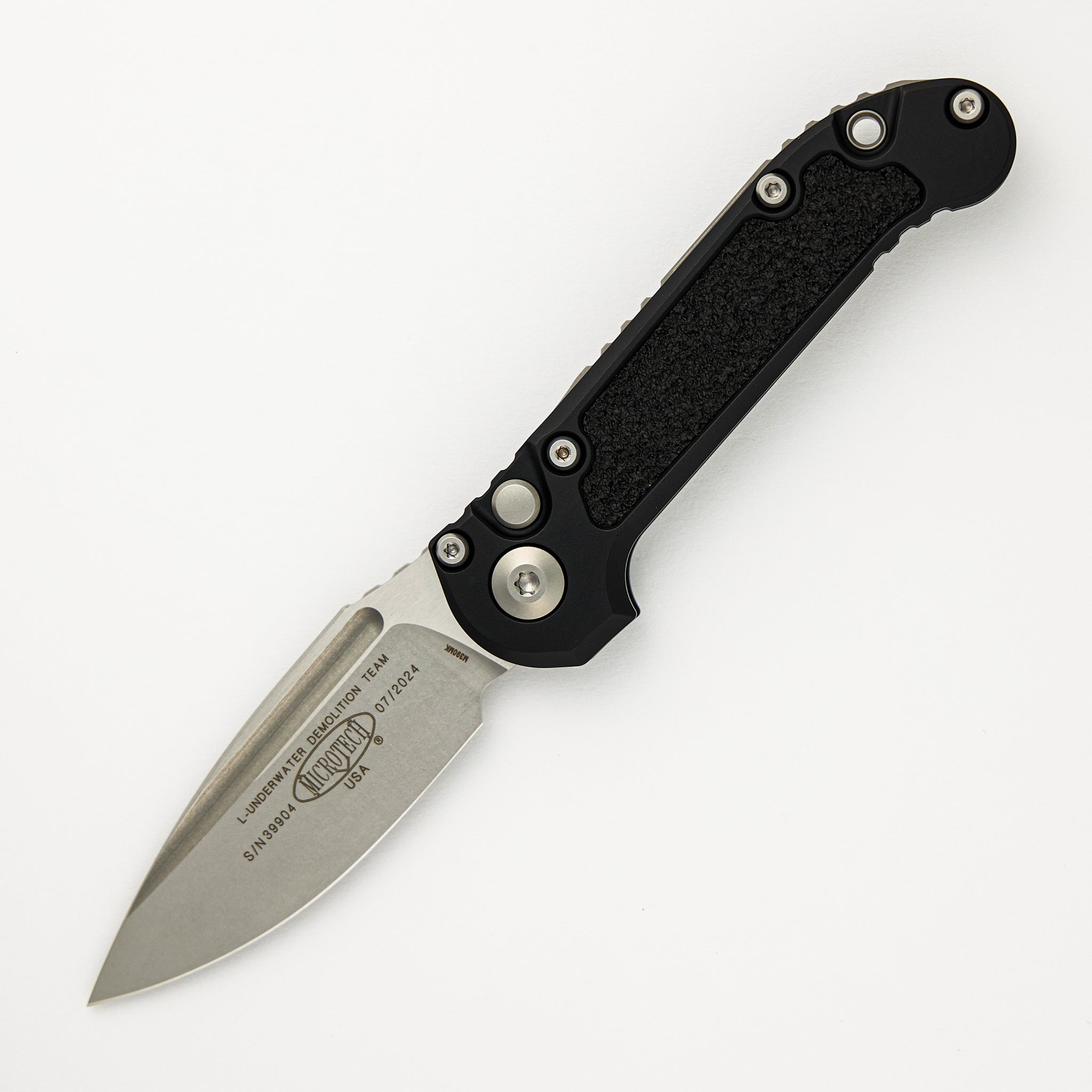 Microtech L.U.D.T. S/E Gen III Stonewash Standard 1135-10