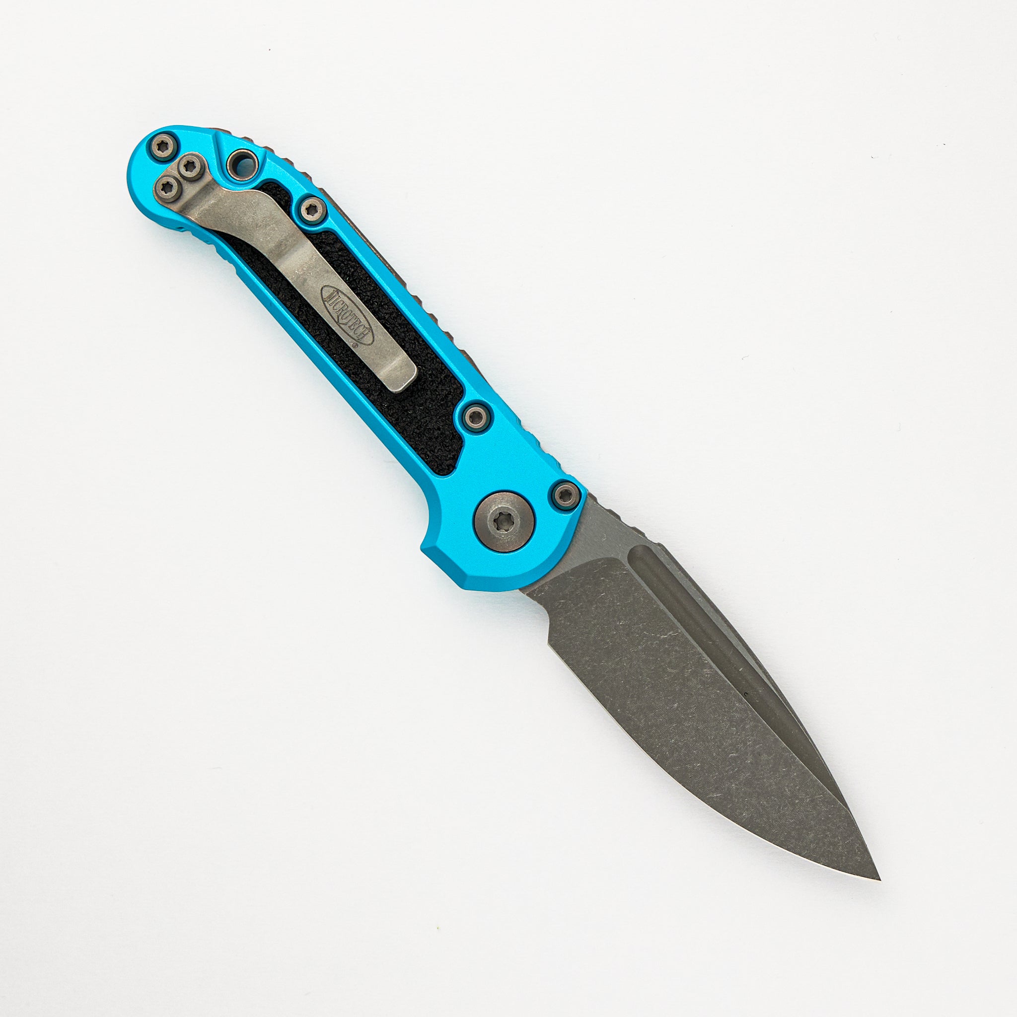 Microtech L.U.D.T. S/E Gen III Turquoise Apocalyptic Standard 1135-10 APTQ