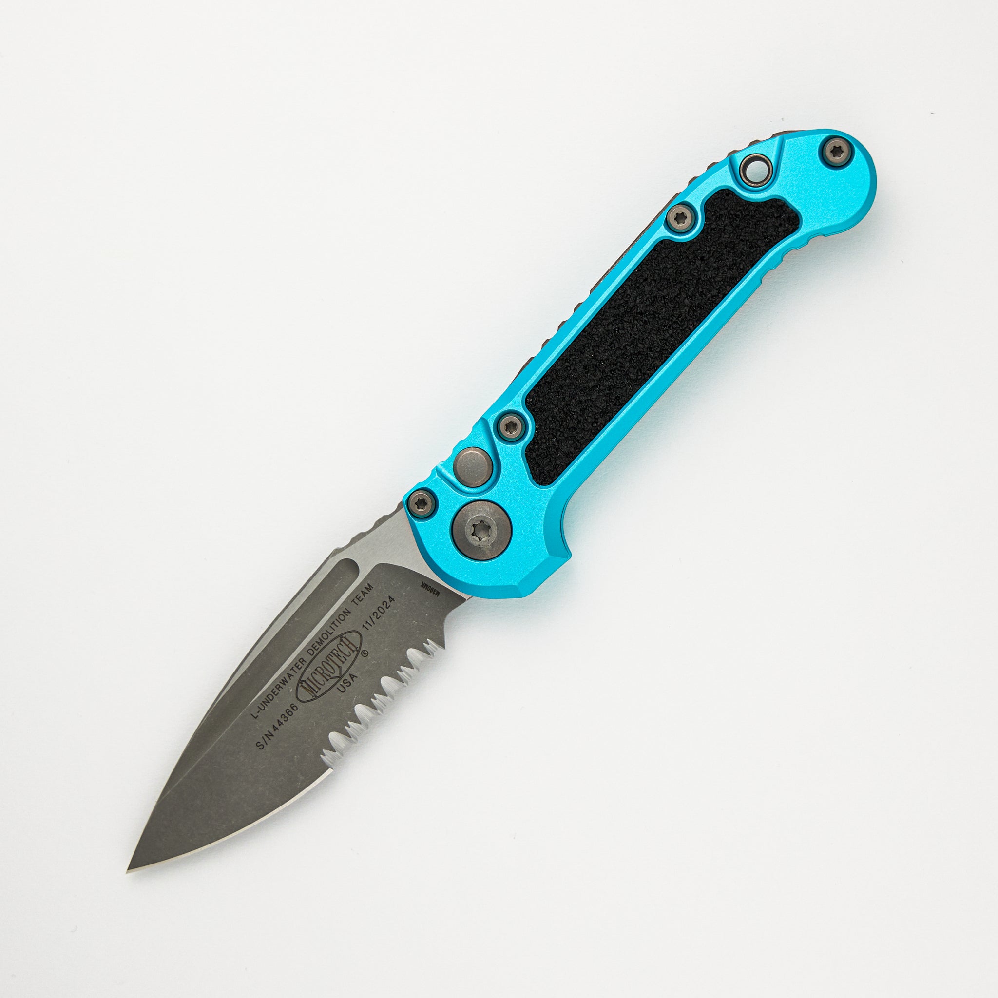 L.U.D.T. S/E Gen III Turquoise Apocalyptic Partial Serrated 1135-11 APTQ