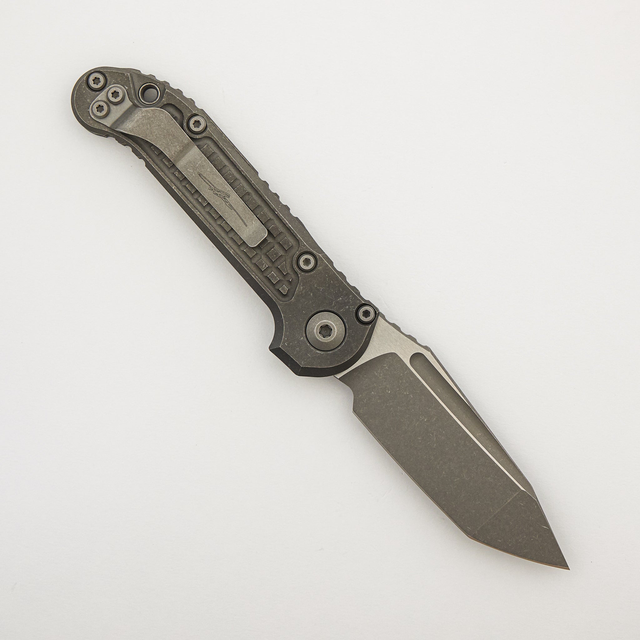 "Marfione Select" L.U.D.T. T/E Apocalyptic Finish Frag Pattern Titanium 1136-10APFRMS1