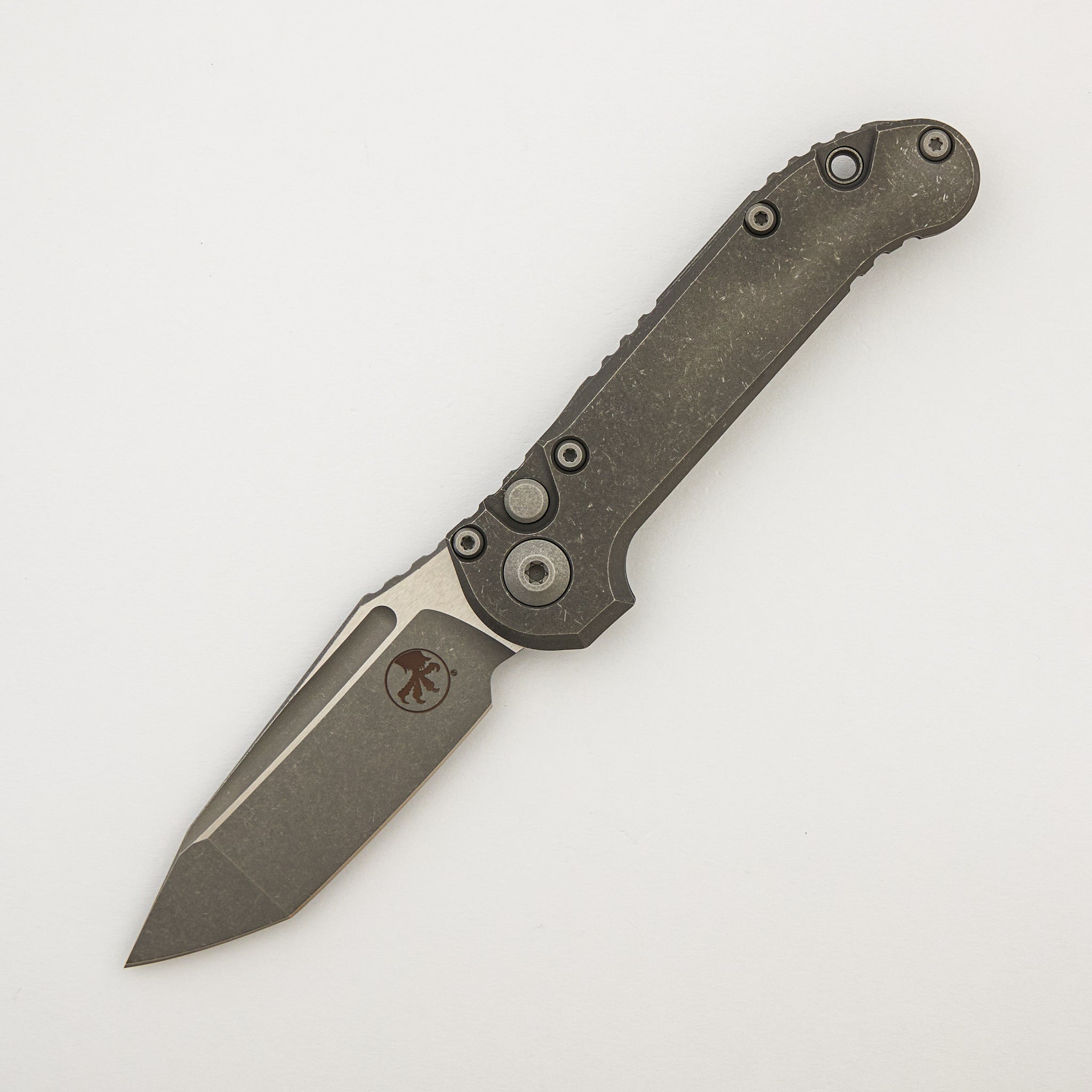 "Marfione Select" L.U.D.T. T/E Apocalyptic Finish Slab Side Titanium 1136-10APMS1