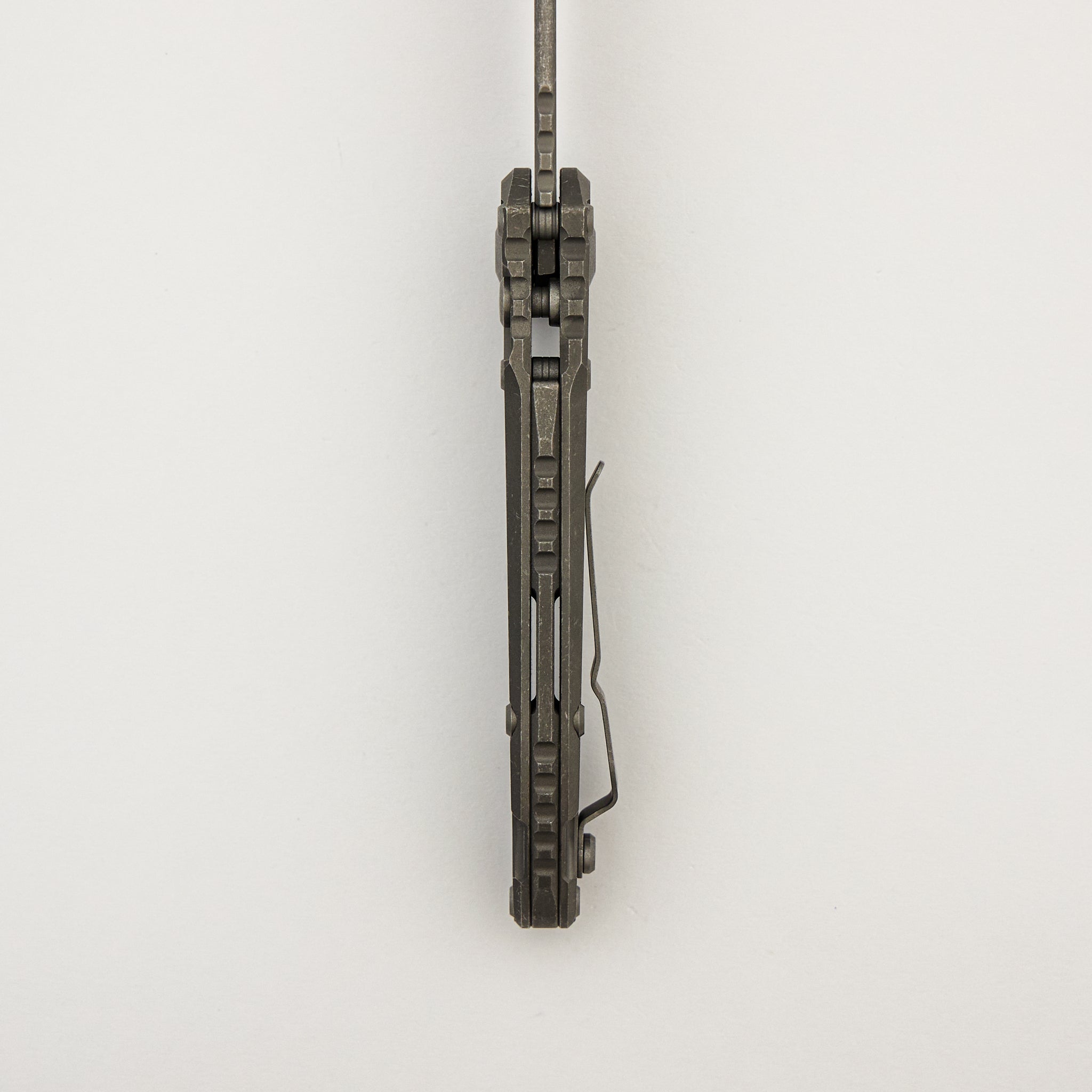 "Marfione Select" L.U.D.T. T/E Apocalyptic Finish Slab Side Titanium 1136-10APMS1