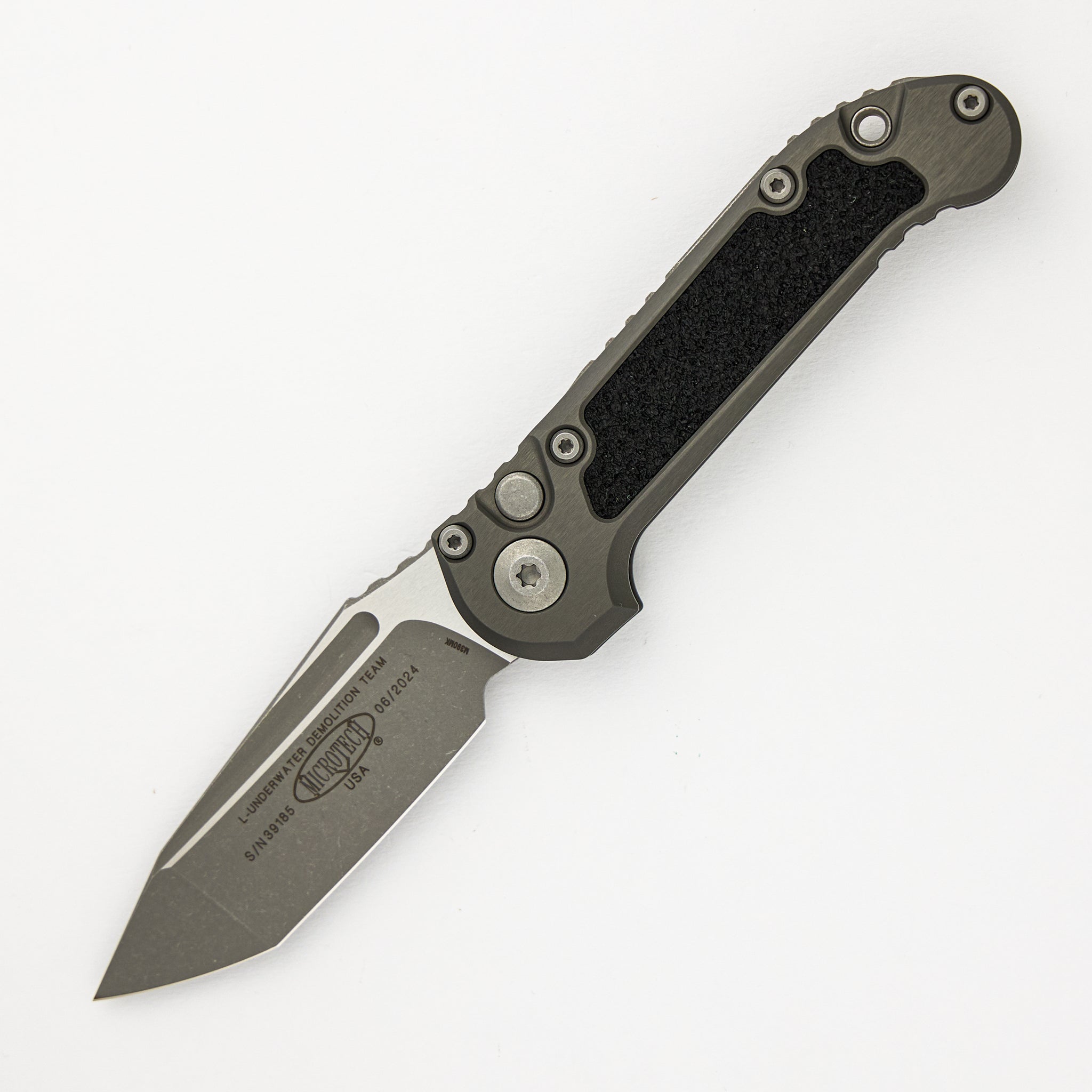 Microtech L.U.D.T. NATURAL CLEAR T/E APOCALYPTIC STANDARD 1136-10APNC