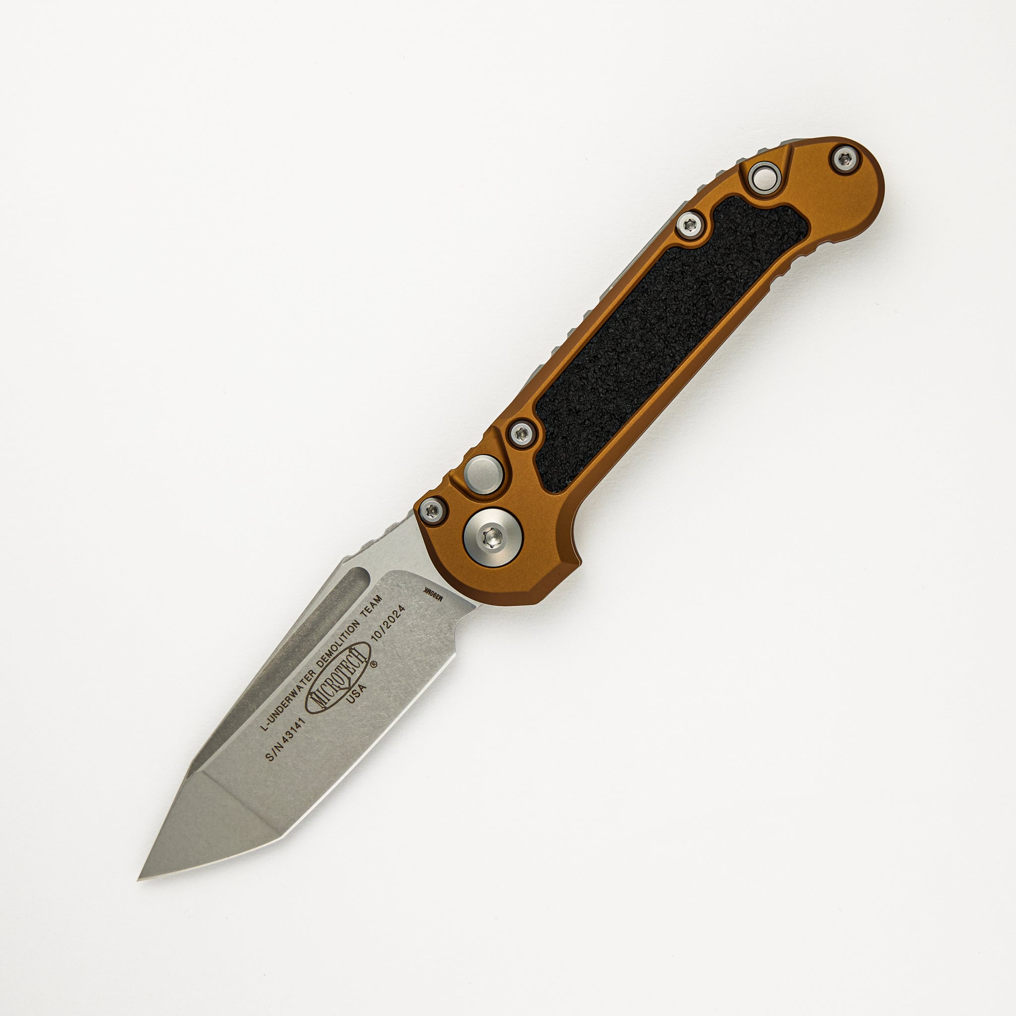 Microtech L.U.D.T. T/E Gen III Tan Stonewash Standard 1136-10 TA