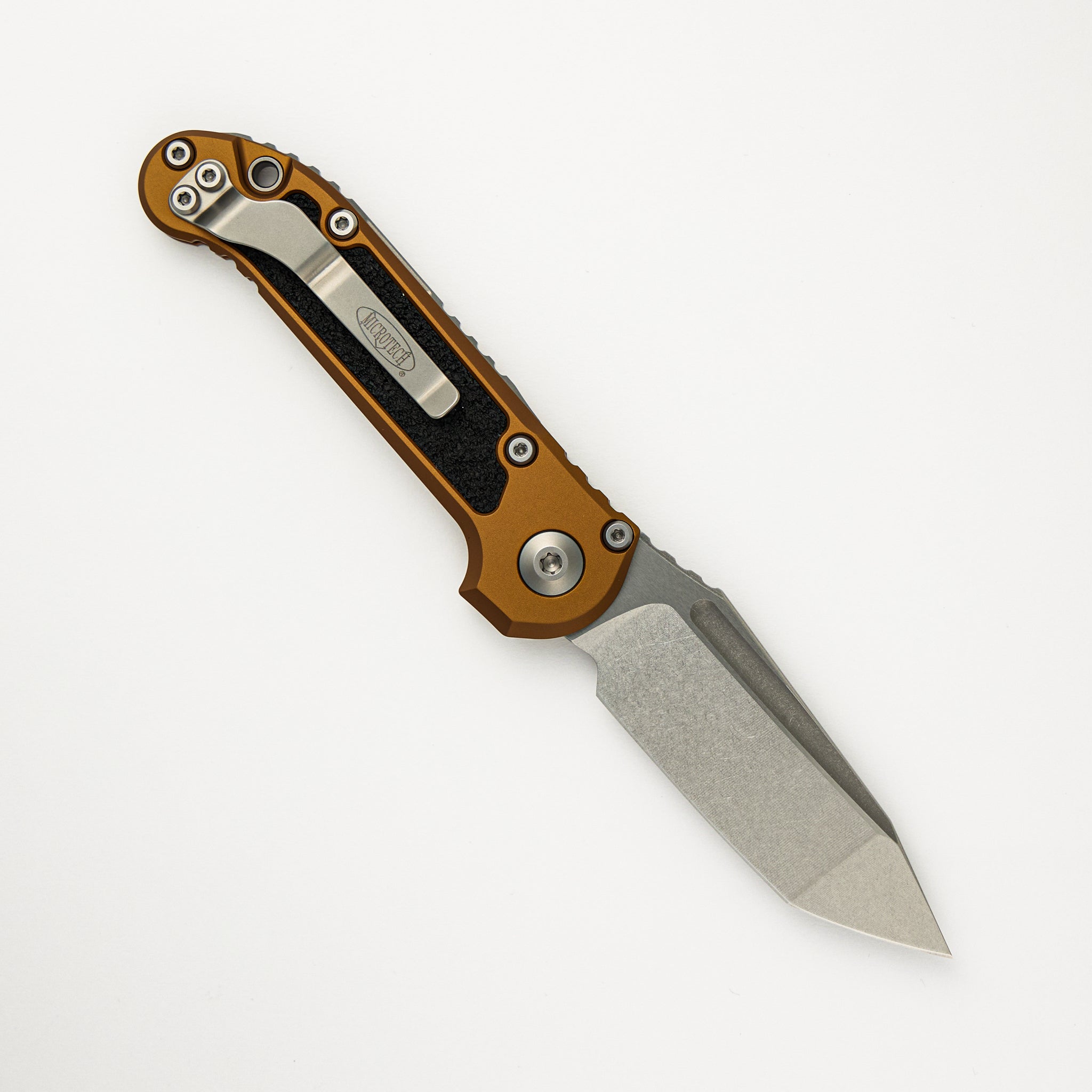 Microtech L.U.D.T. T/E Gen III Tan Stonewash Standard 1136-10 TA