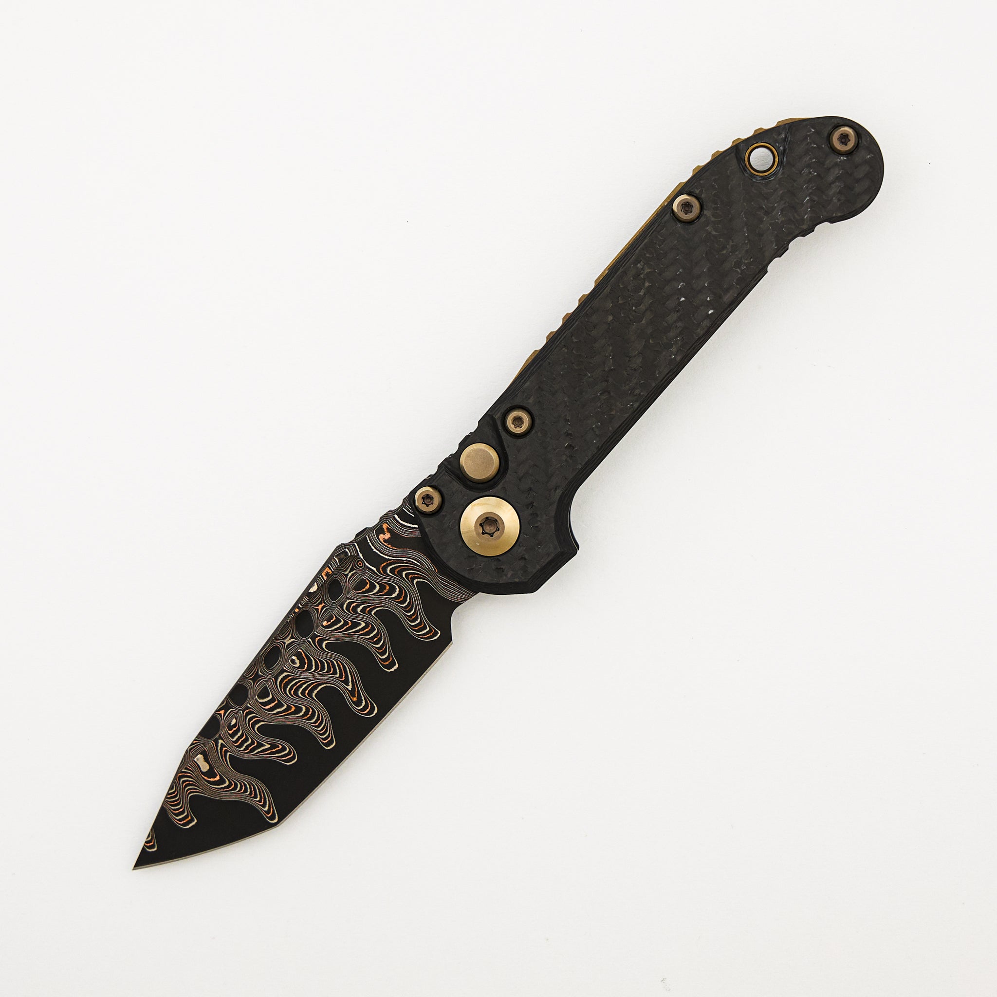 "Marfione Select" L.U.D.T. T/E Baker Forge Coppermai Carbon Fiber Bronzed Hard Cut Hardware & Bronze Accents 1136-16MS1