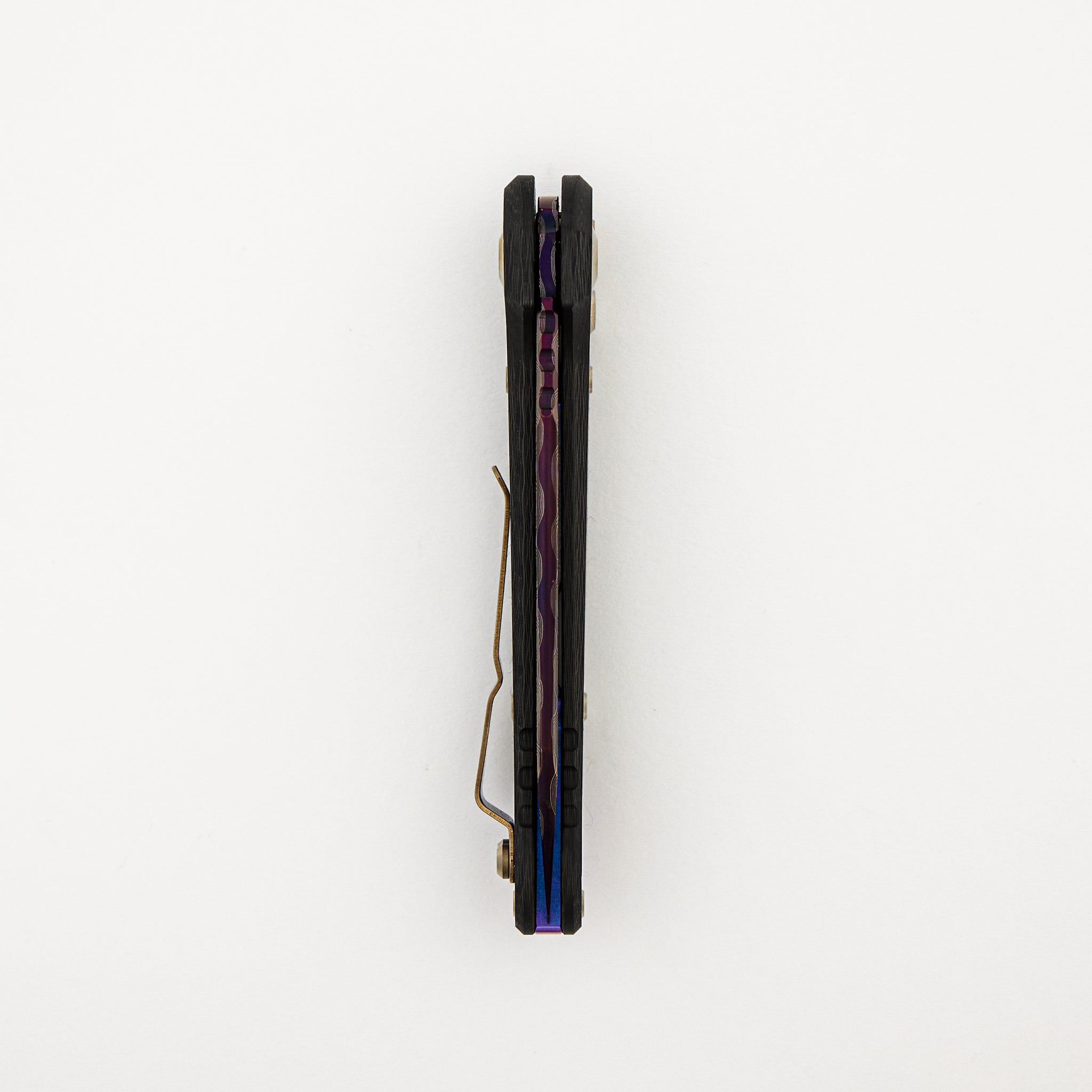 "Marfione Select" L.U.D.T. T/E Blued Baker Forge Coppermai Carbon Fiber Bronzed Hard Cut Hardware & Purple Accents 1136-16MS3