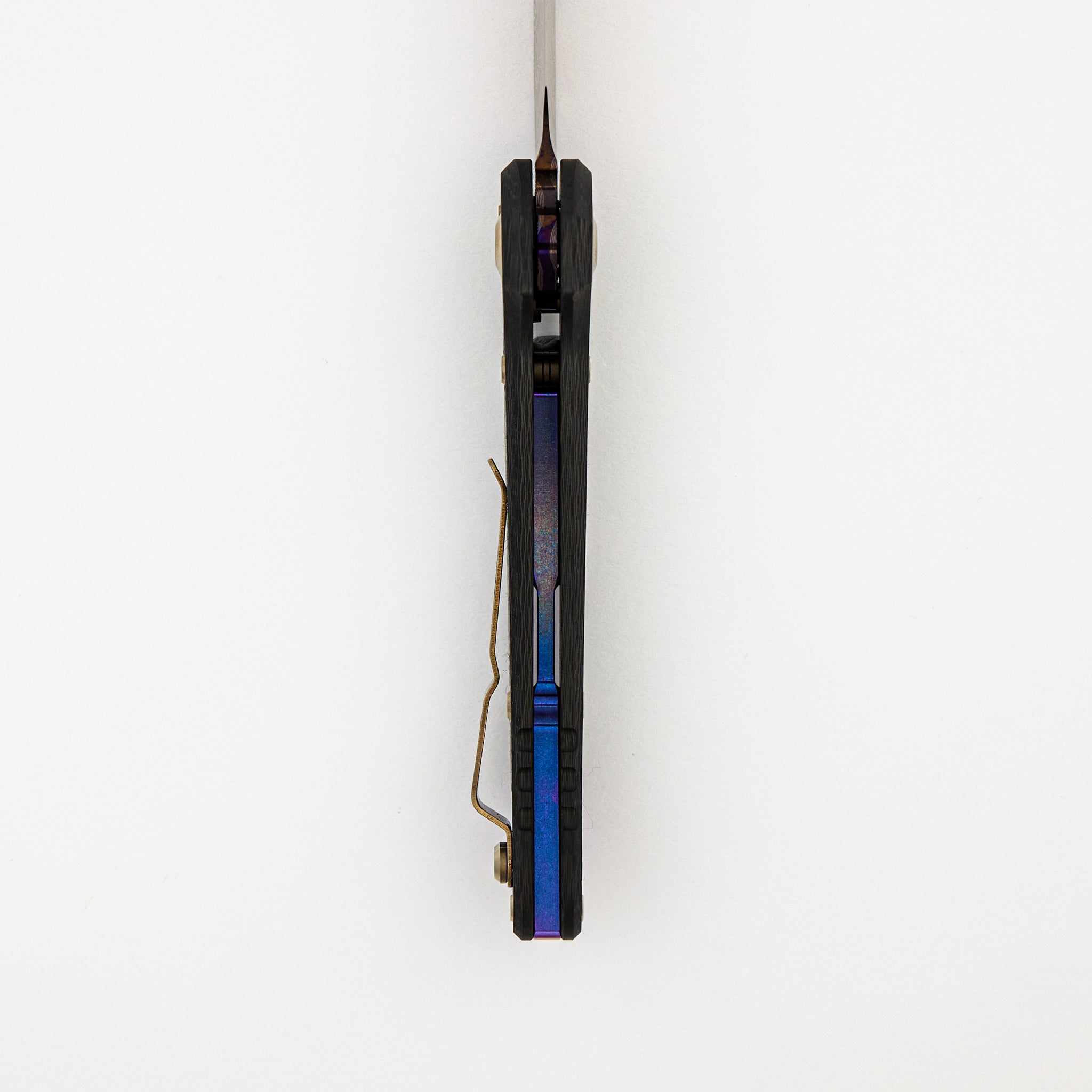 "Marfione Select" L.U.D.T. T/E Blued Baker Forge Coppermai Carbon Fiber Bronzed Hard Cut Hardware & Purple Accents 1136-16MS3
