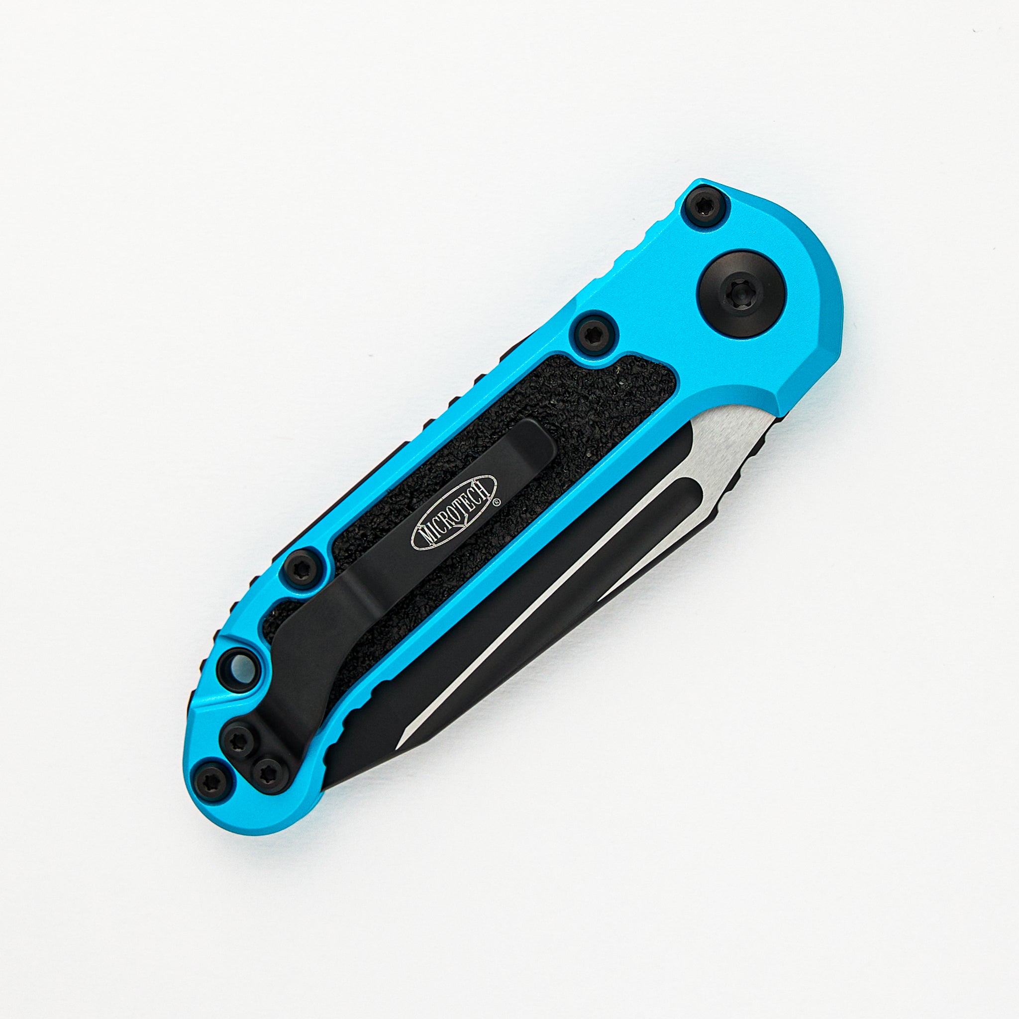 Microtech L.U.D.T. T/E Gen III Turquoise Partial Serrated 1136-2 TQ