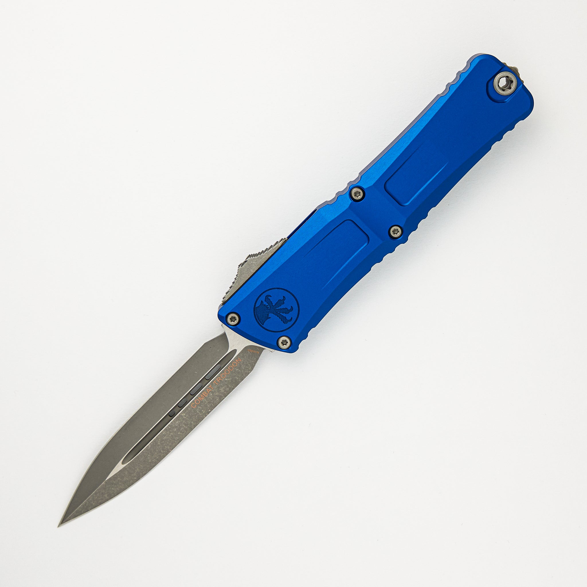 Microtech Combat Troodon D/E Gen III Navy Blue Apocalyptic Standard 1142-10 APNA