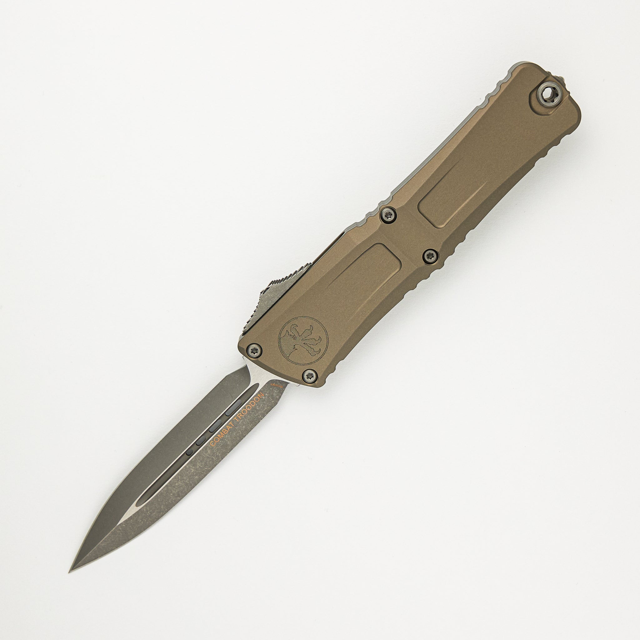 Microtech Combat Troodon D/E Gen III Natural Clear Apocalyptic Standard 1142-10 APNC