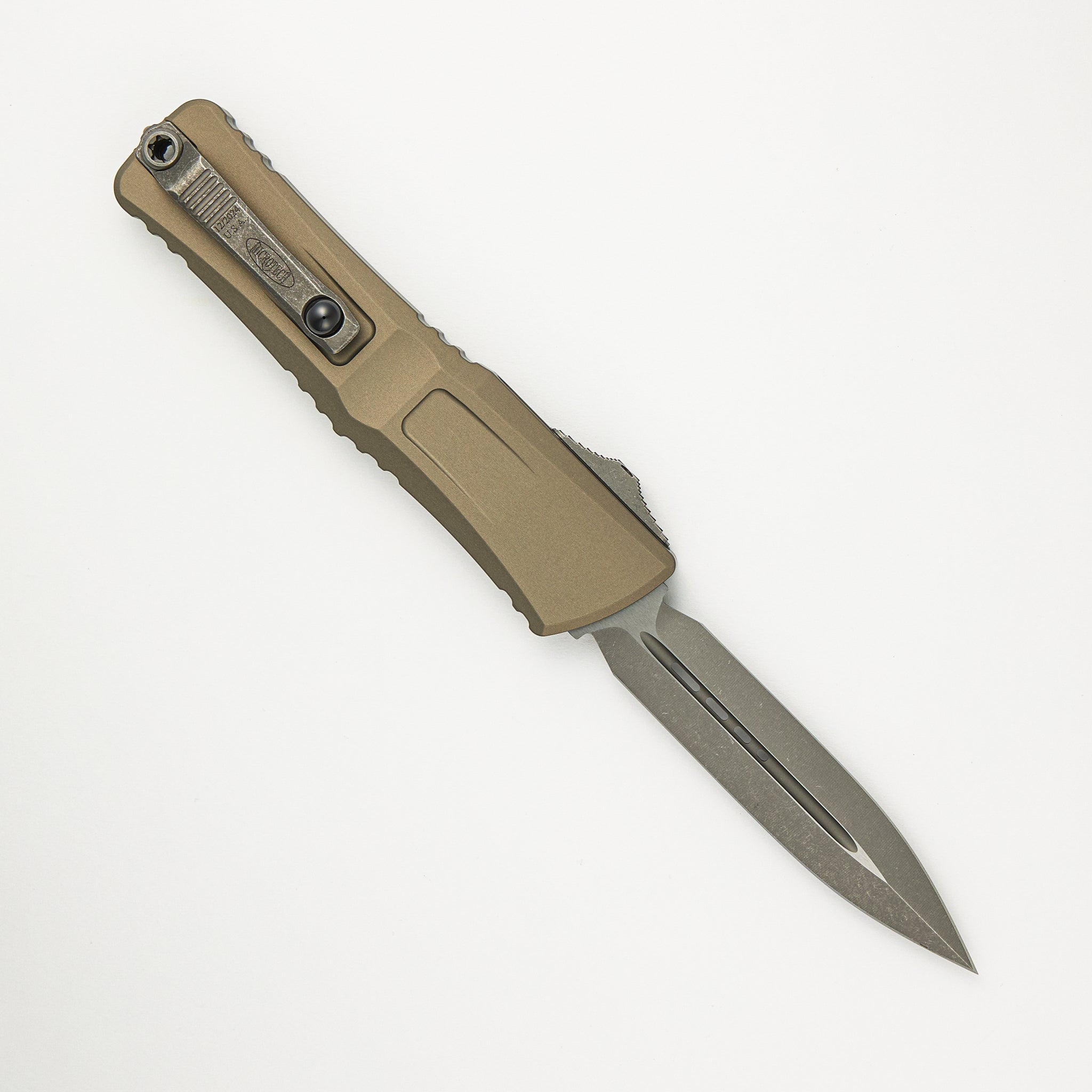 Microtech Combat Troodon D/E Gen III Natural Clear Apocalyptic Standard 1142-10 APNC