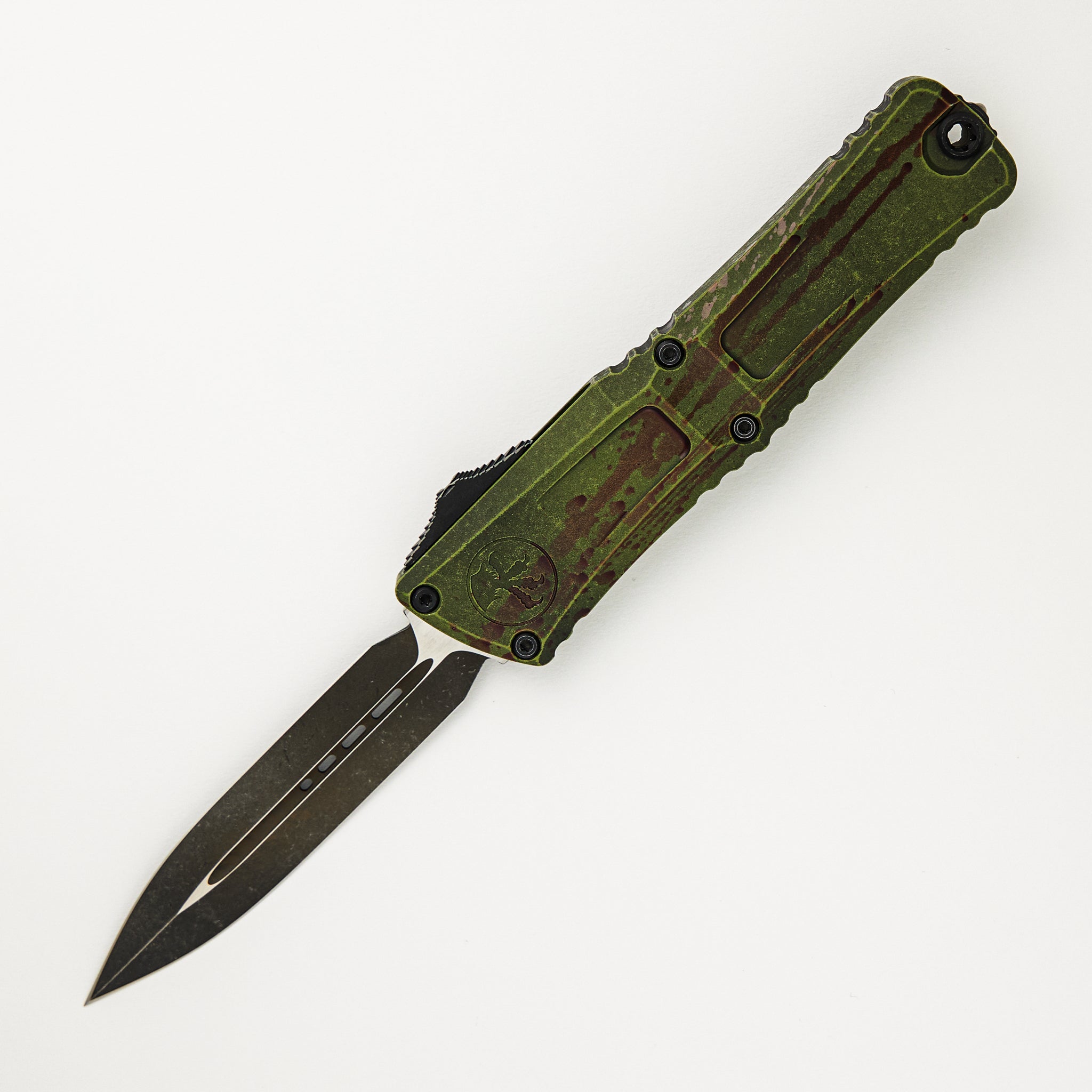 Microtech Combat Troodon D/E Gen III Outbreak Signature Series Deep Engraved Standard 1142-1 OBDS