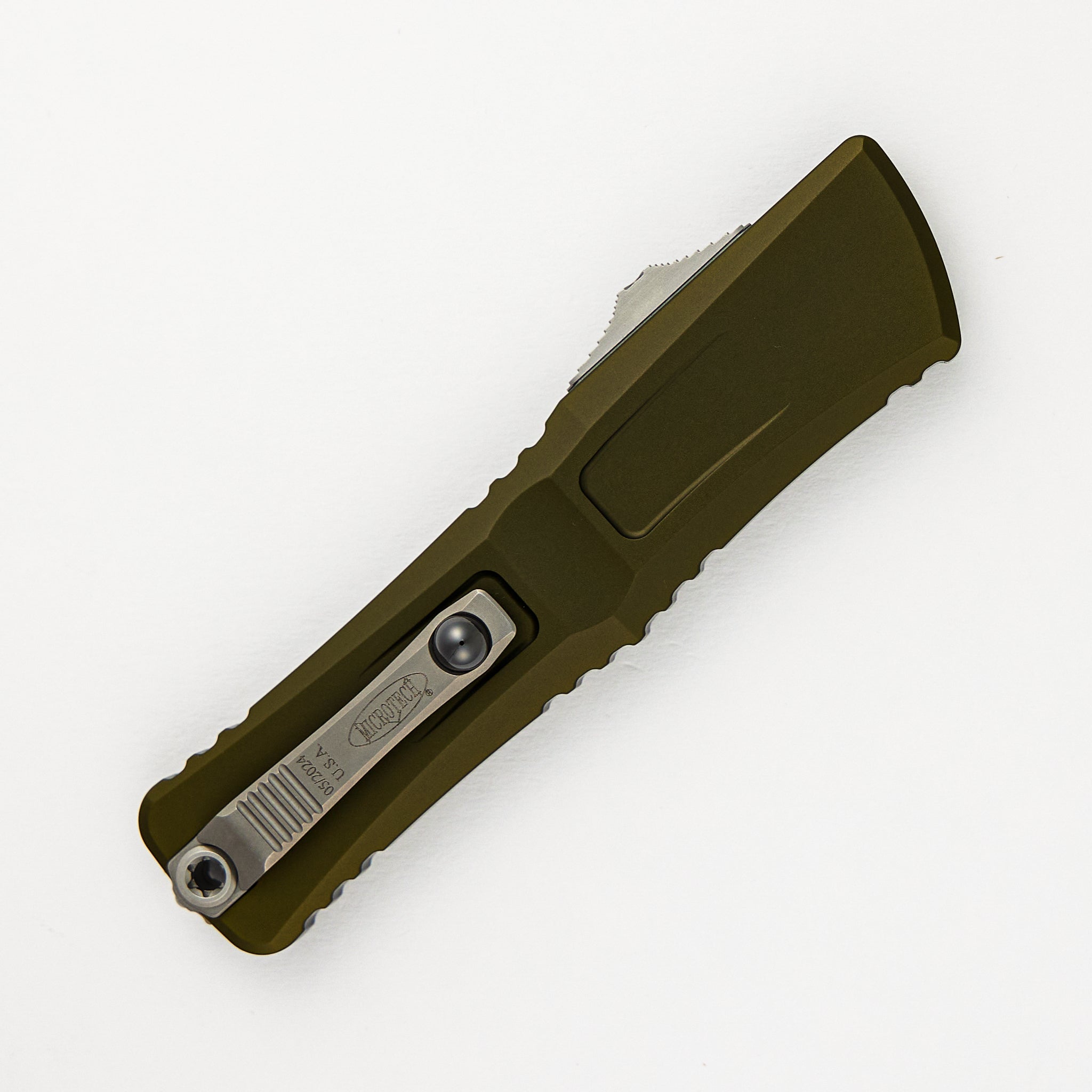 Microtech Combat Troodon D/E Gen III OD Green Stonewash Standard 1142-10 OD