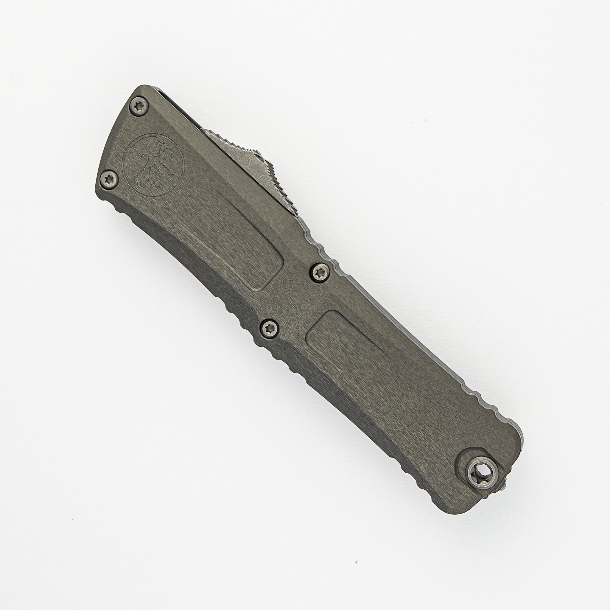 Microtech Combat Troodon S/E Gen III Natural Clear Apocalyptic Partial Serrated 1143-11 APNC