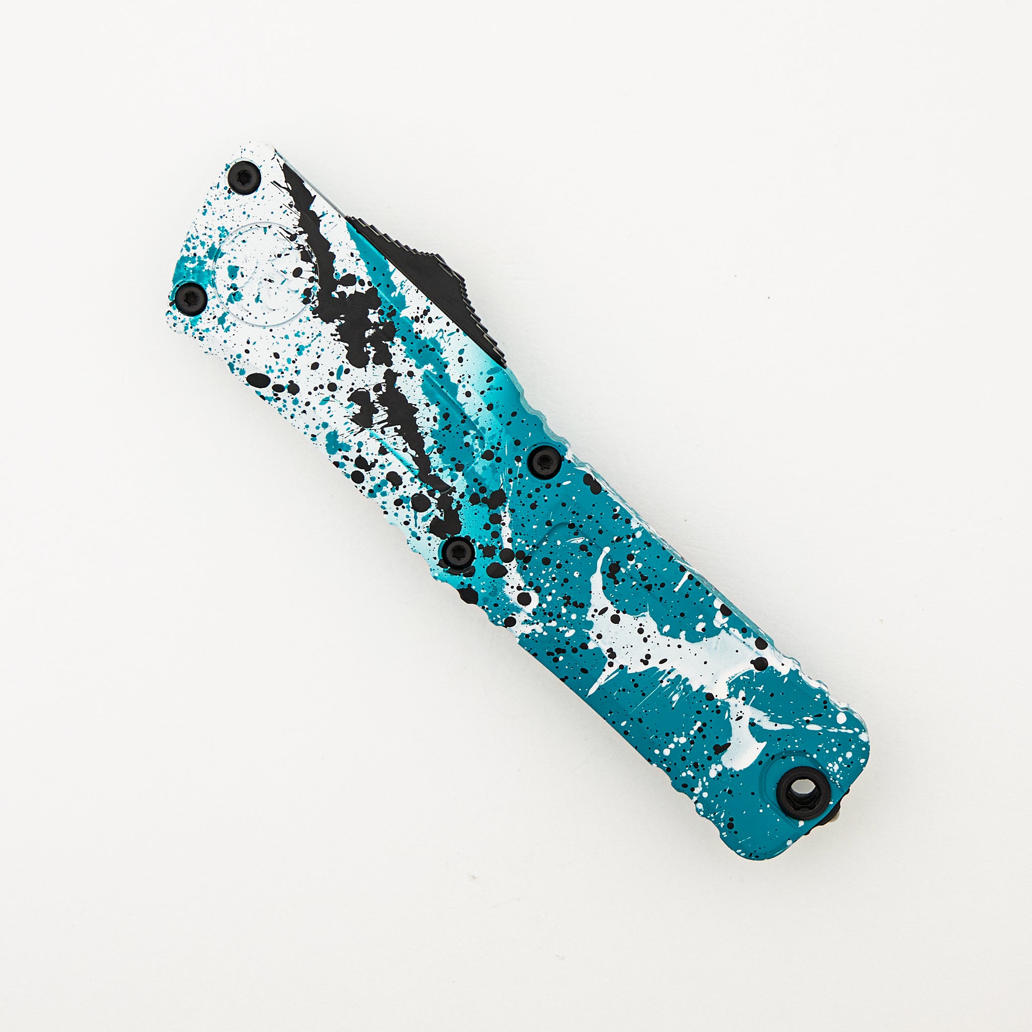 "Signature Series" Combat Troodon S/E Gen III - Turquoise/White Black Splatter Standard 1143-1 TQWH BKSPLS