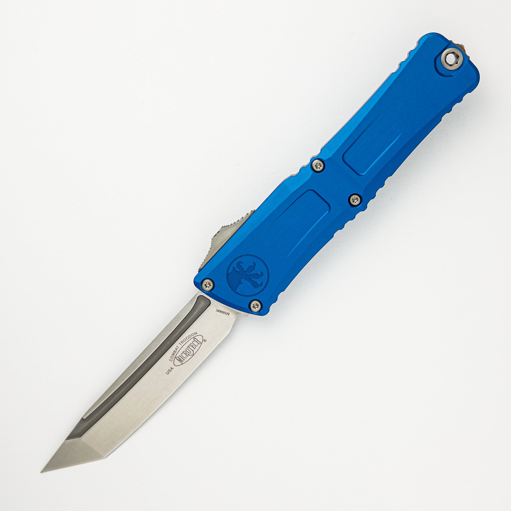 Microtech Combat Troodon T/E Gen III Blue Stonewash Standard 1144-10 BL