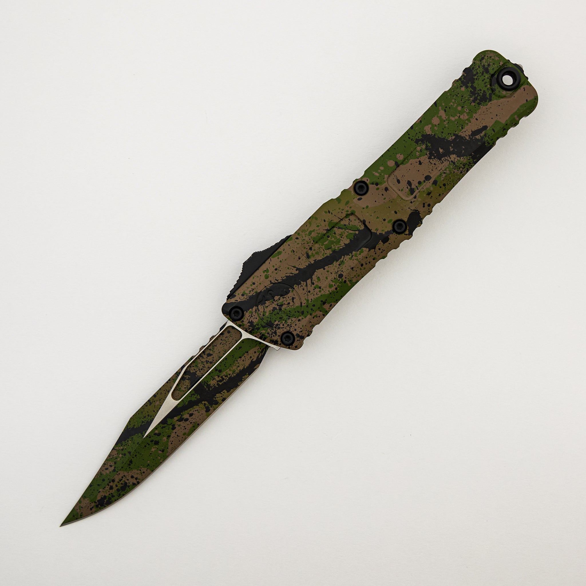 "Signature Series" Combat Troodon Bowie Gen III OD Green/Tan Black Splatter Standard 1146-1 ODTA BKSPLS