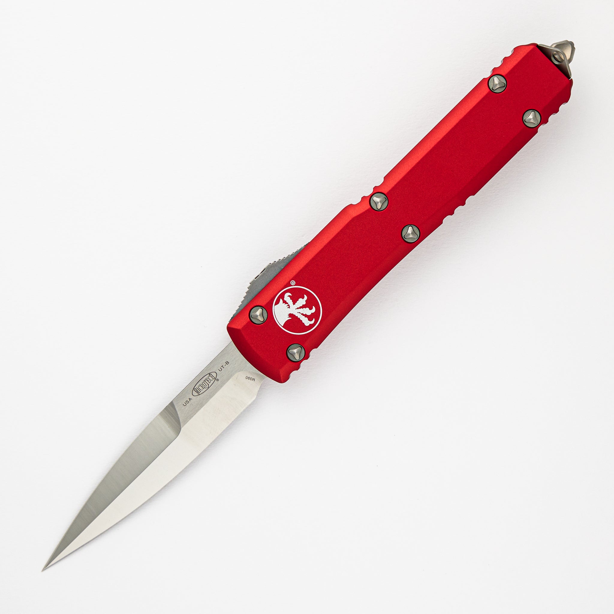 MICROTECH ULTRATECH BAYONET GRIND – RED – SATIN STANDARD 120-4RD