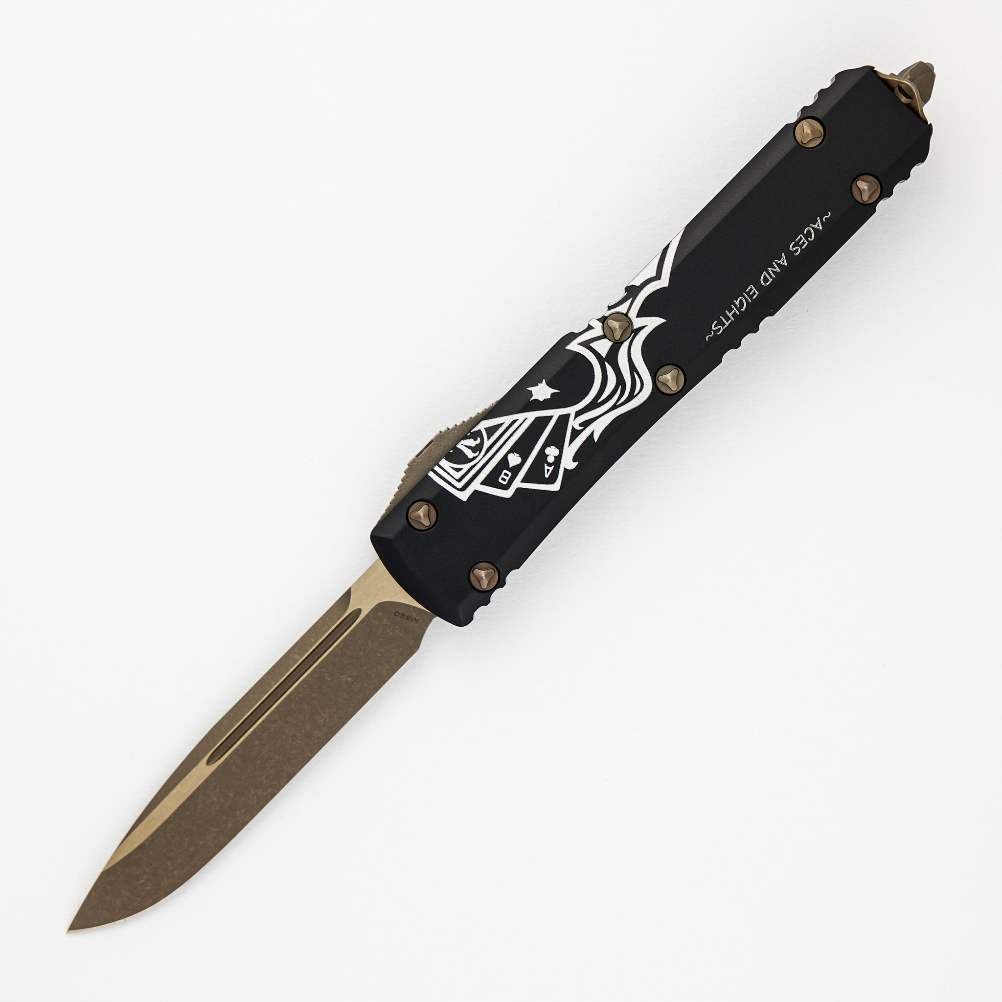 MICROTECH ULTRATECH – S-E SIGNATURE SERIES DEAD MAN’S HAND – BRONZED APOCALYPTIC STANDARD 121-13 DMS