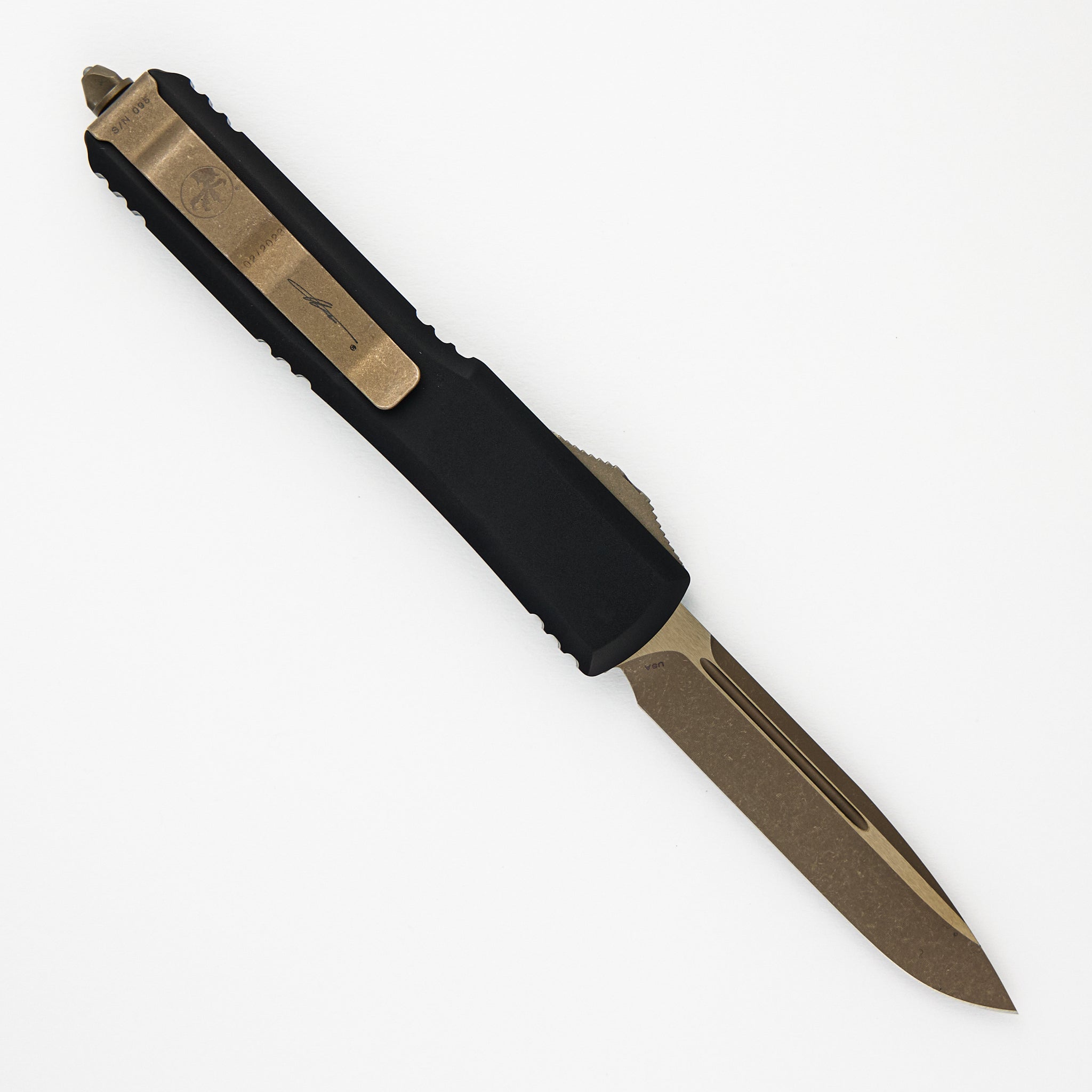 MICROTECH ULTRATECH – S-E SIGNATURE SERIES DEAD MAN’S HAND – BRONZED APOCALYPTIC STANDARD 121-13 DMS