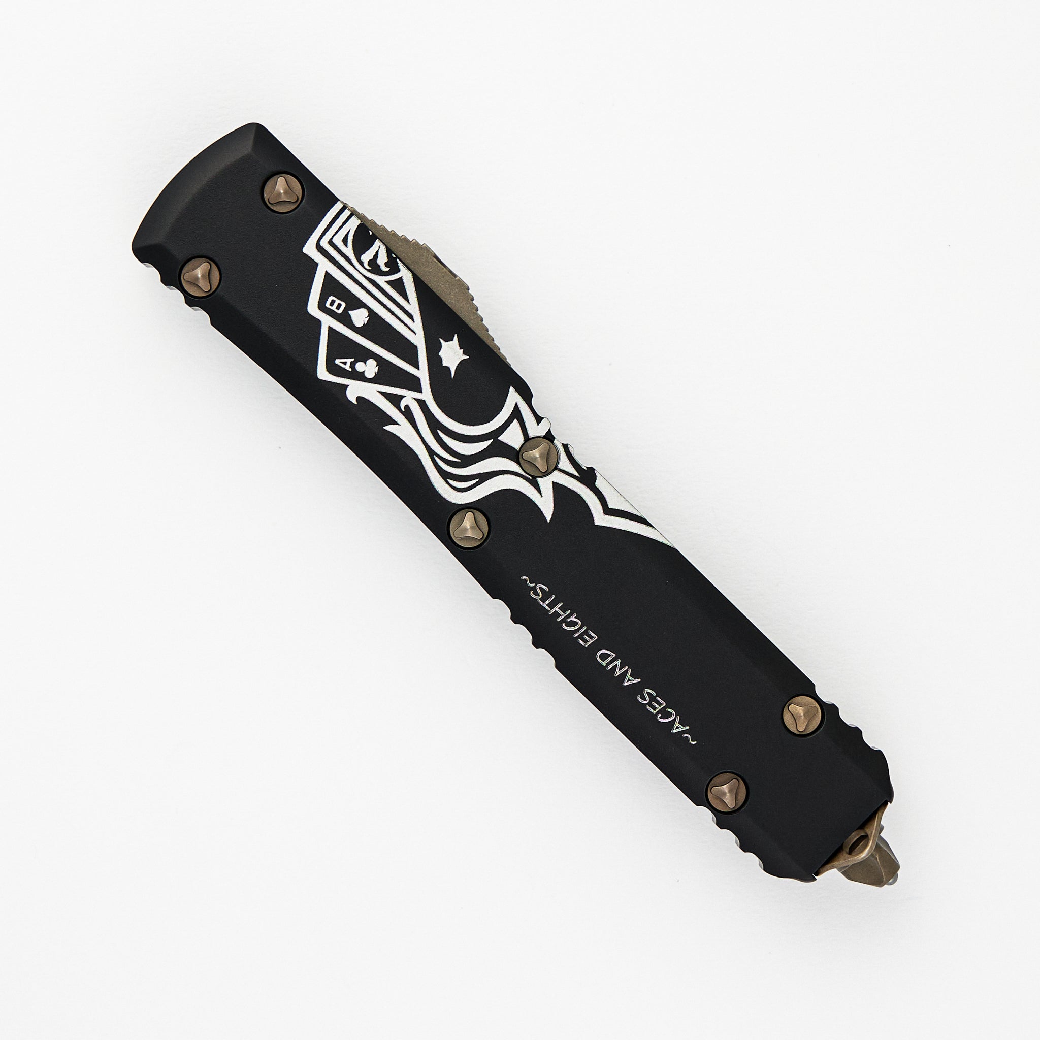 MICROTECH ULTRATECH – S-E SIGNATURE SERIES DEAD MAN’S HAND – BRONZED APOCALYPTIC STANDARD 121-13 DMS