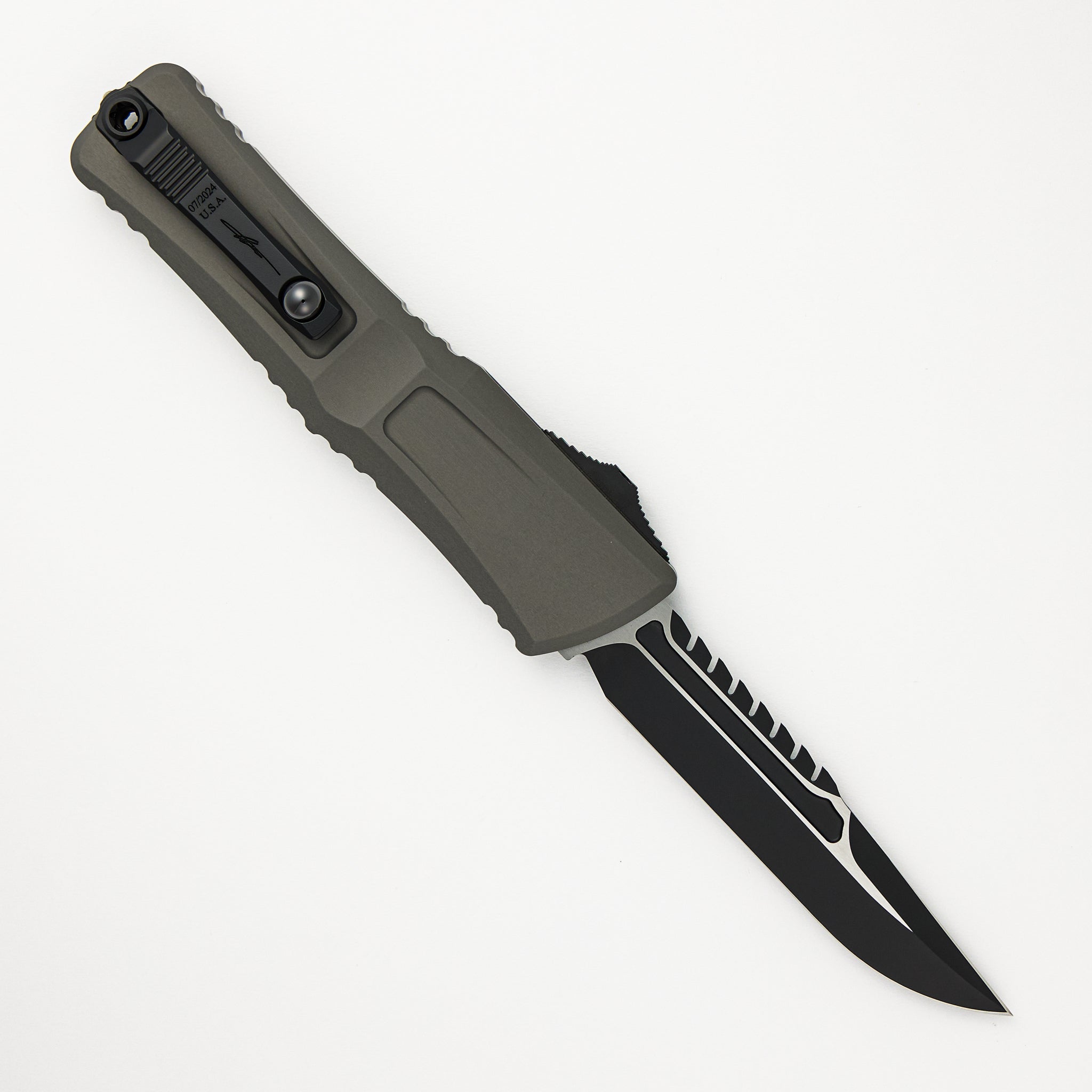 Microtech Combat Troodon Interceptor Gen III Signature Series Natural Clear Standard 1217-1 NCS