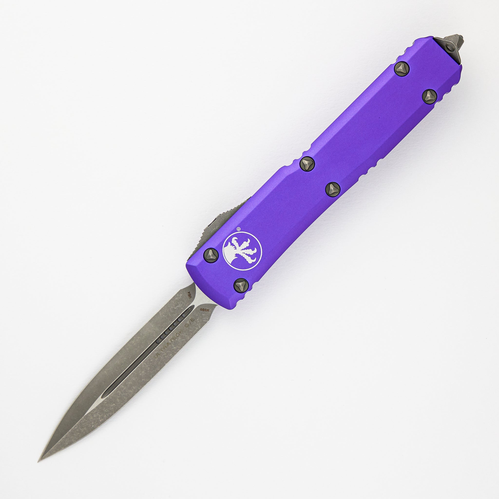 MICROTECH ULTRATECH D-E – PURPLE – APOCALYPTIC M390 BLADE Standard 122-10APPU