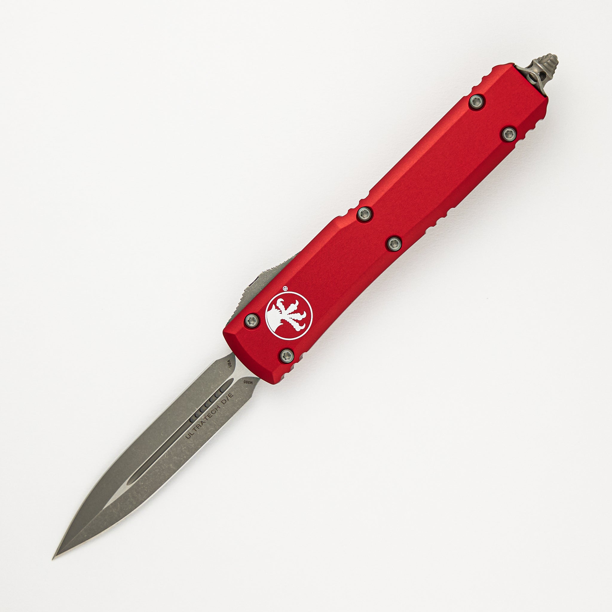 Microtech Ultratech D/E Red Apocalyptic Standard 122-10 APRD