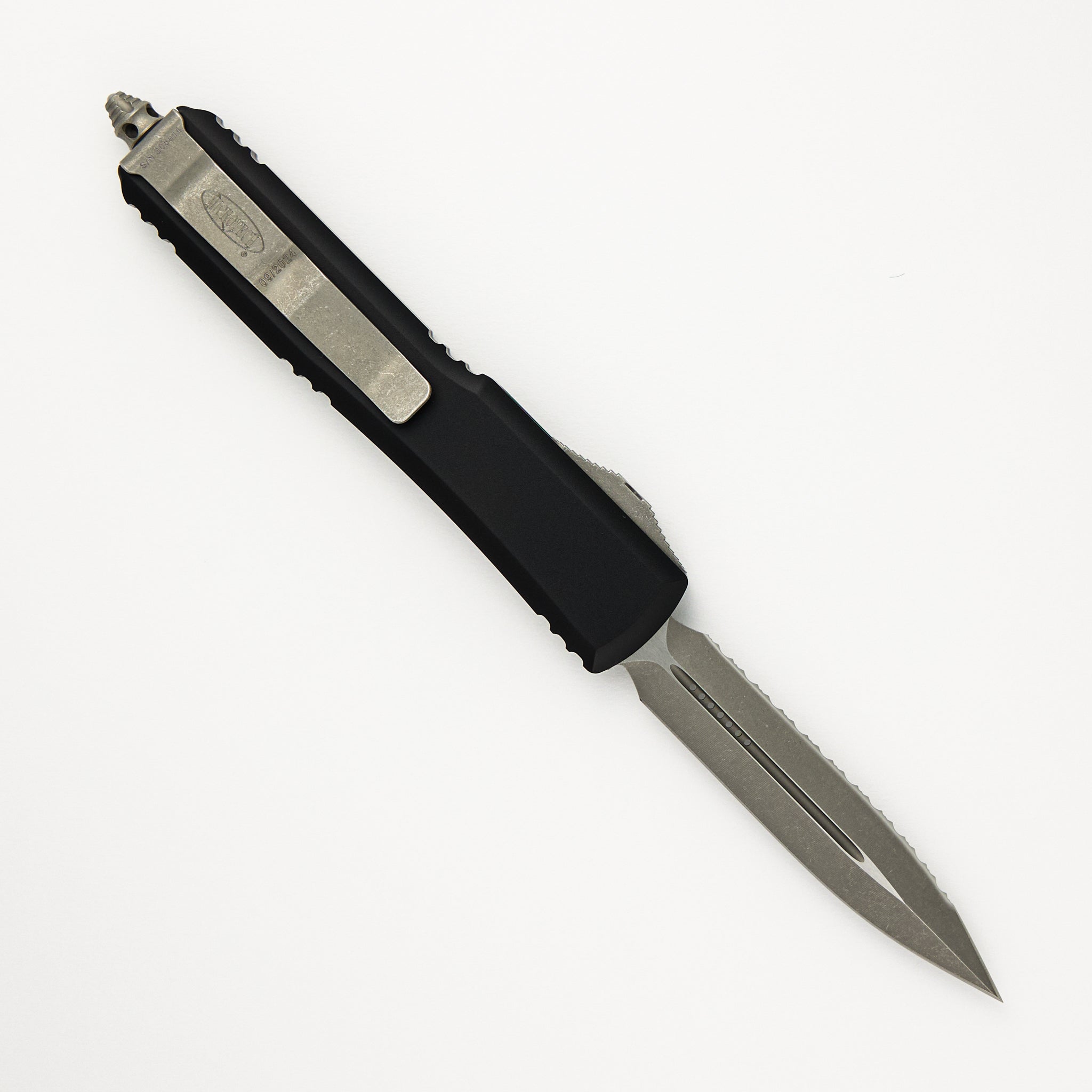 Microtech Ultratech D/E Apocalyptic Full Serrated 122-12 AP