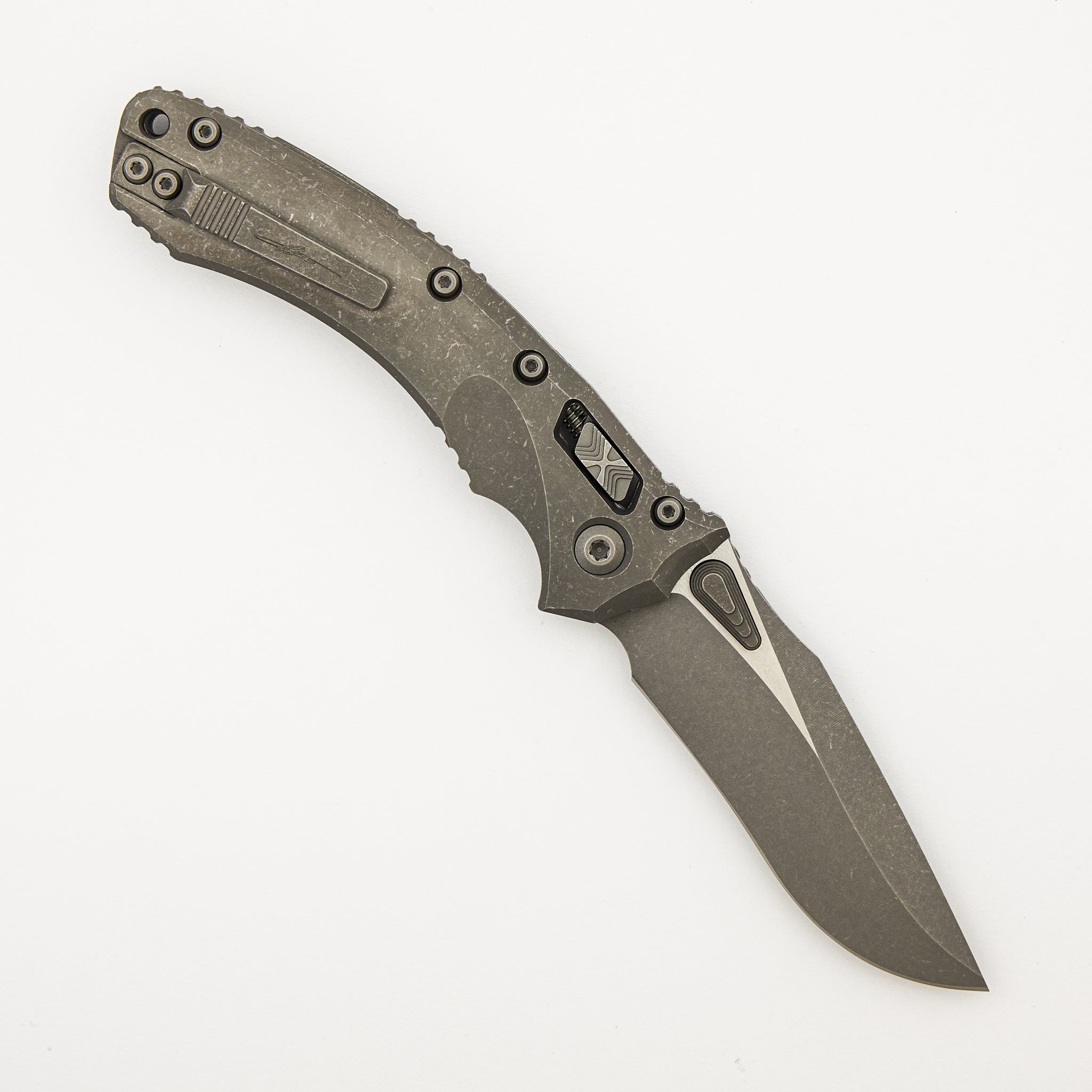 "Marfione Select" Amphibian - RAM-LOK Apocalyptic Finish Slab Side Titanium 137RL-10APMS1