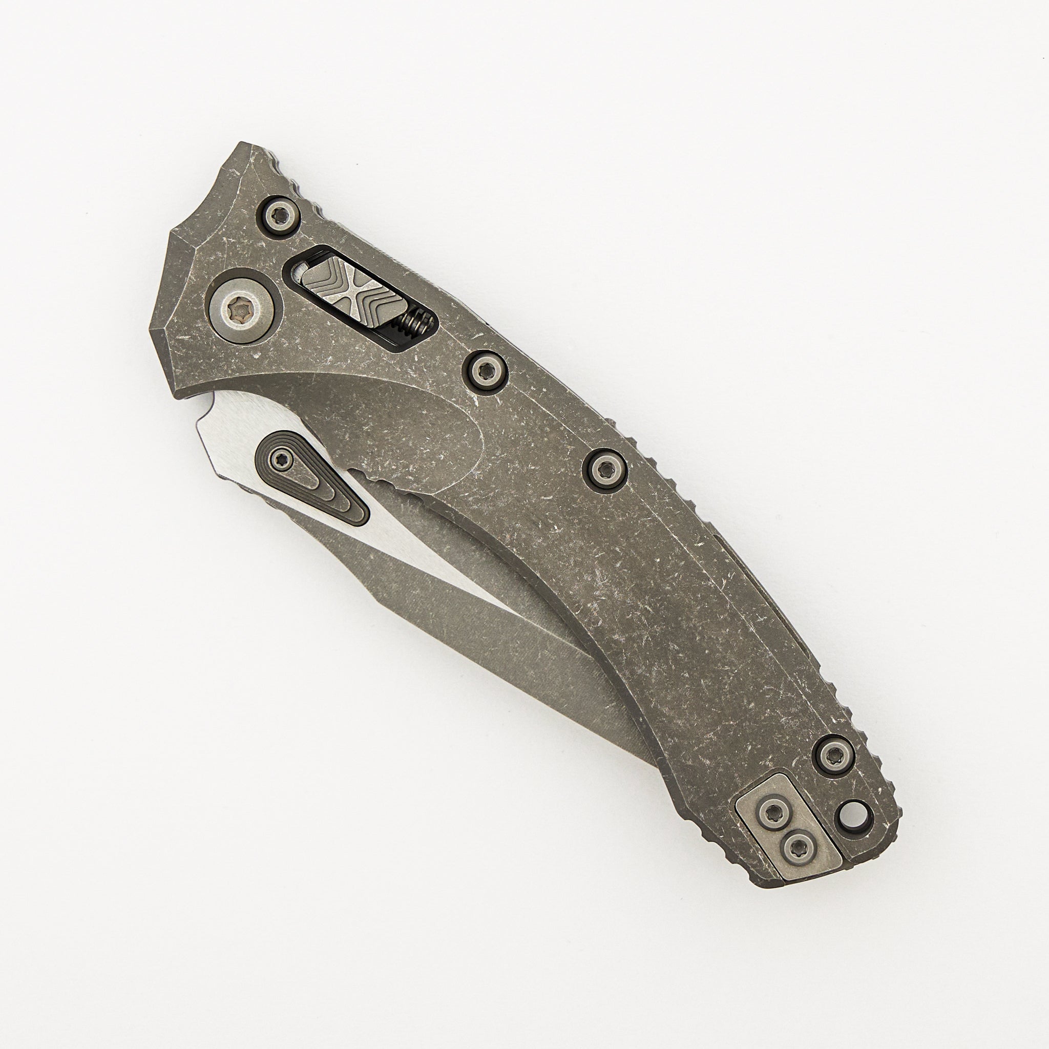 "Marfione Select" Amphibian - RAM-LOK Apocalyptic Finish Slab Side Titanium 137RL-10APMS1