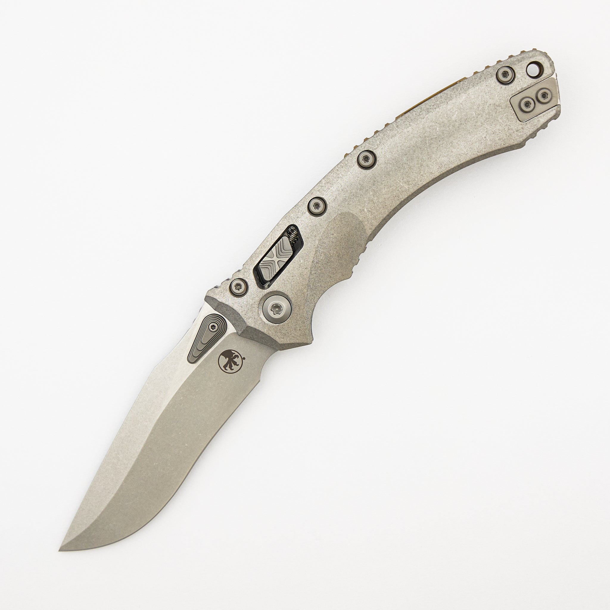 "Marfione Select" Amphibian - RAM-LOK Stonewash Finish Slab Side Titanium W/ Bronze Titanium Accent 137RL-10MS1