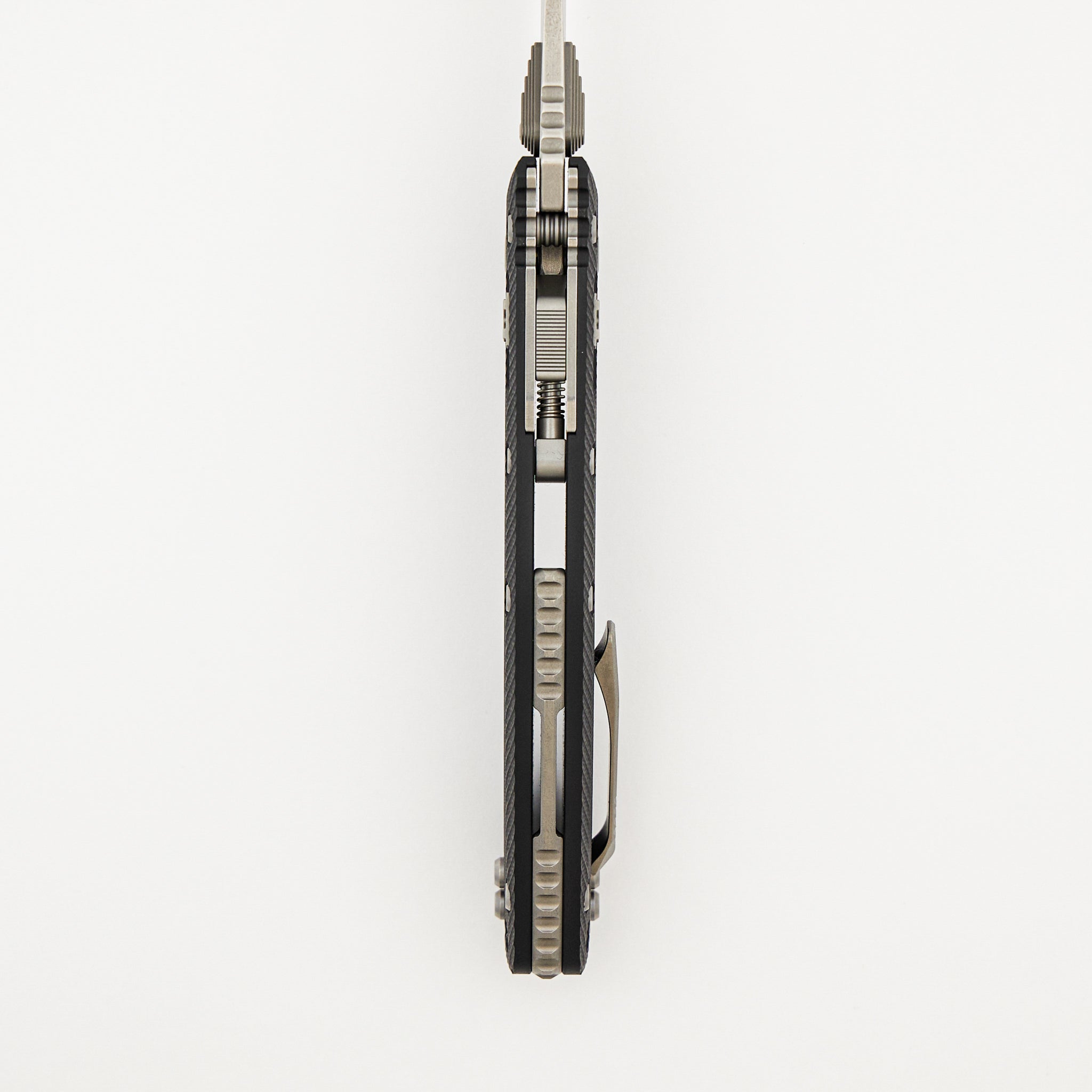 Amphibian - RAM-LOK S/E Stonewash Partial Serrated Fluted Black G10 137RL-11FLGTBK