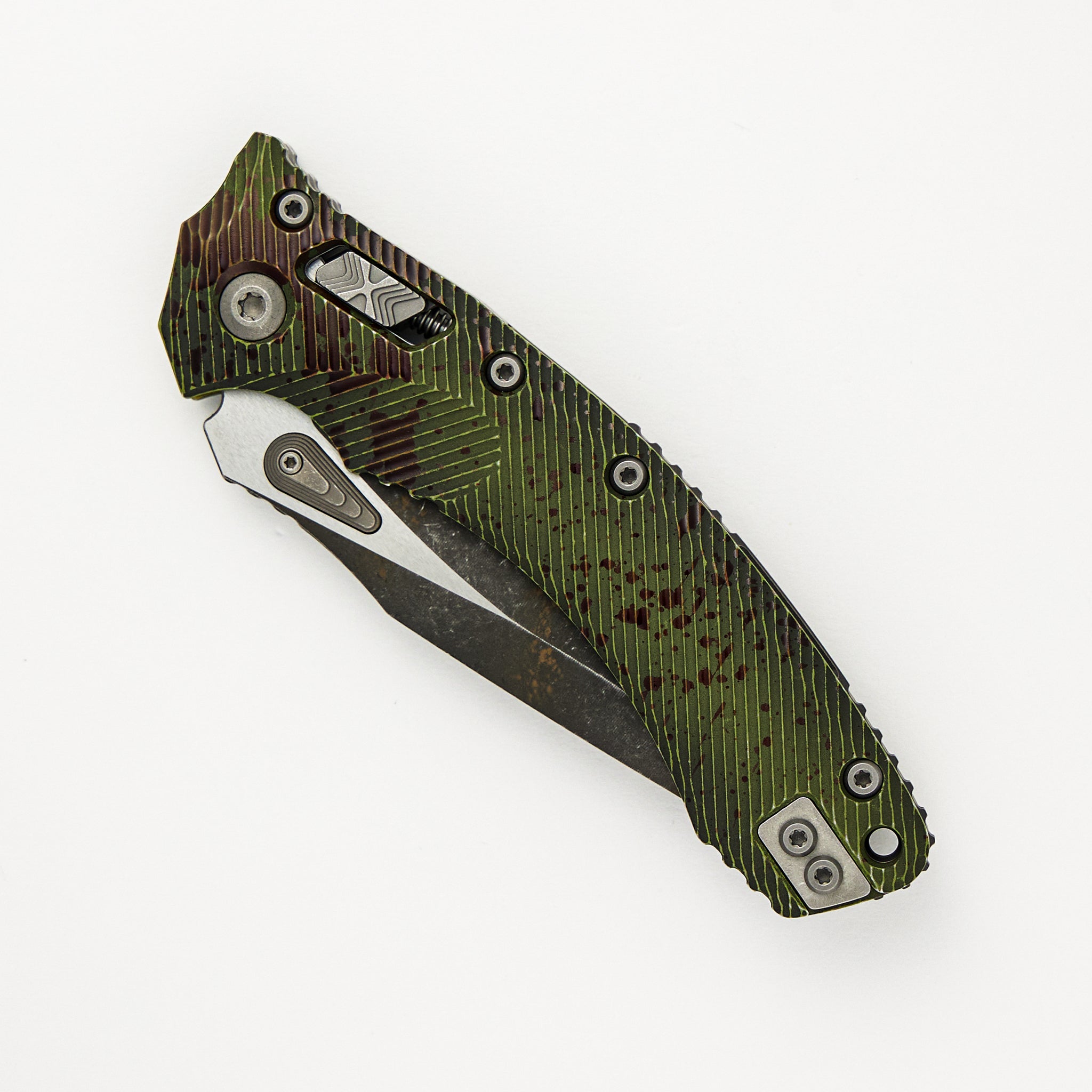 Microtech Amphibian - RAM-LOK S/E Outbreak Signature Series Fluted Standard 137RL-1 FLOBS