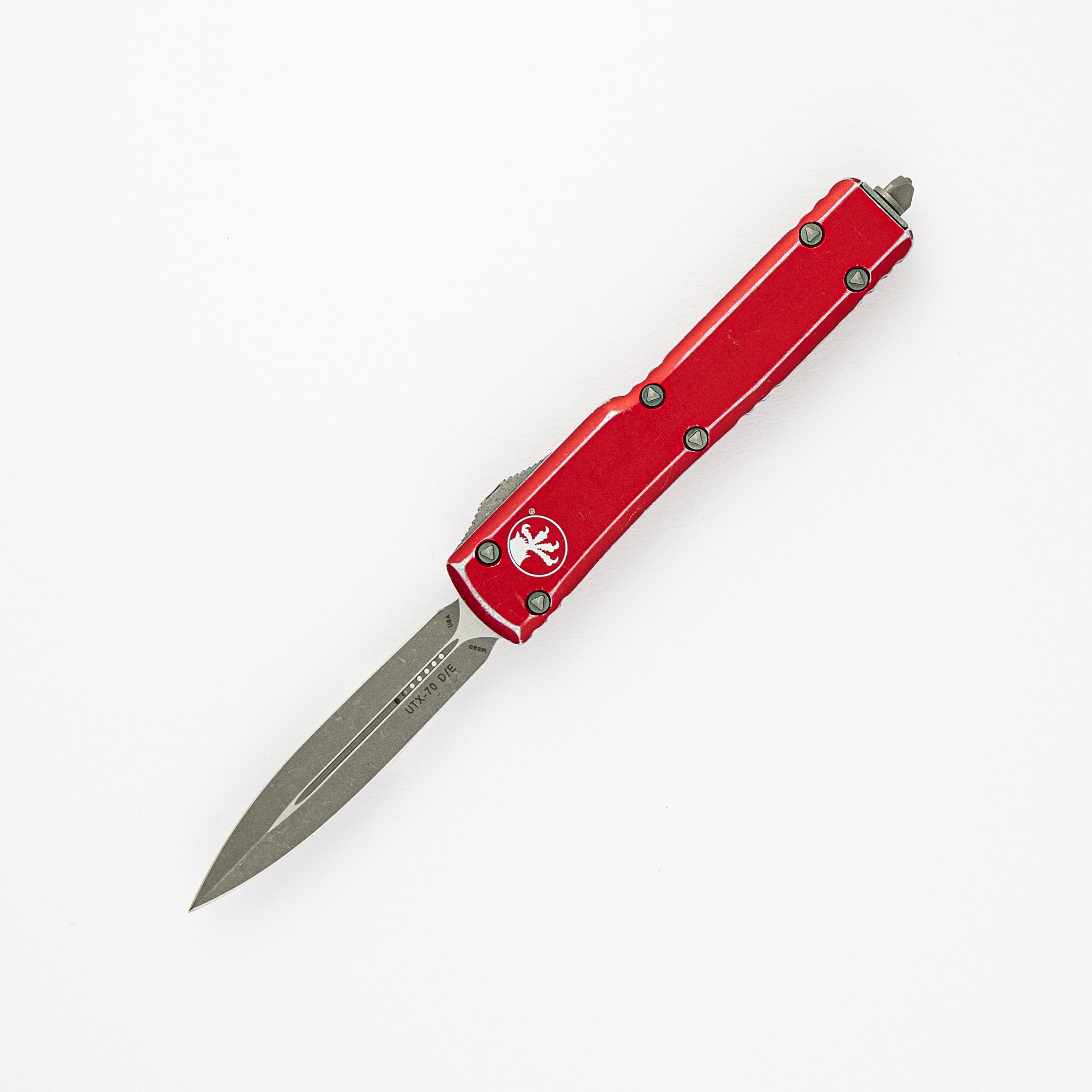 MICROTECH UTX-70 D-E DISTRESSED RED APOCALYPTIC STANDARD 147-10 DRD