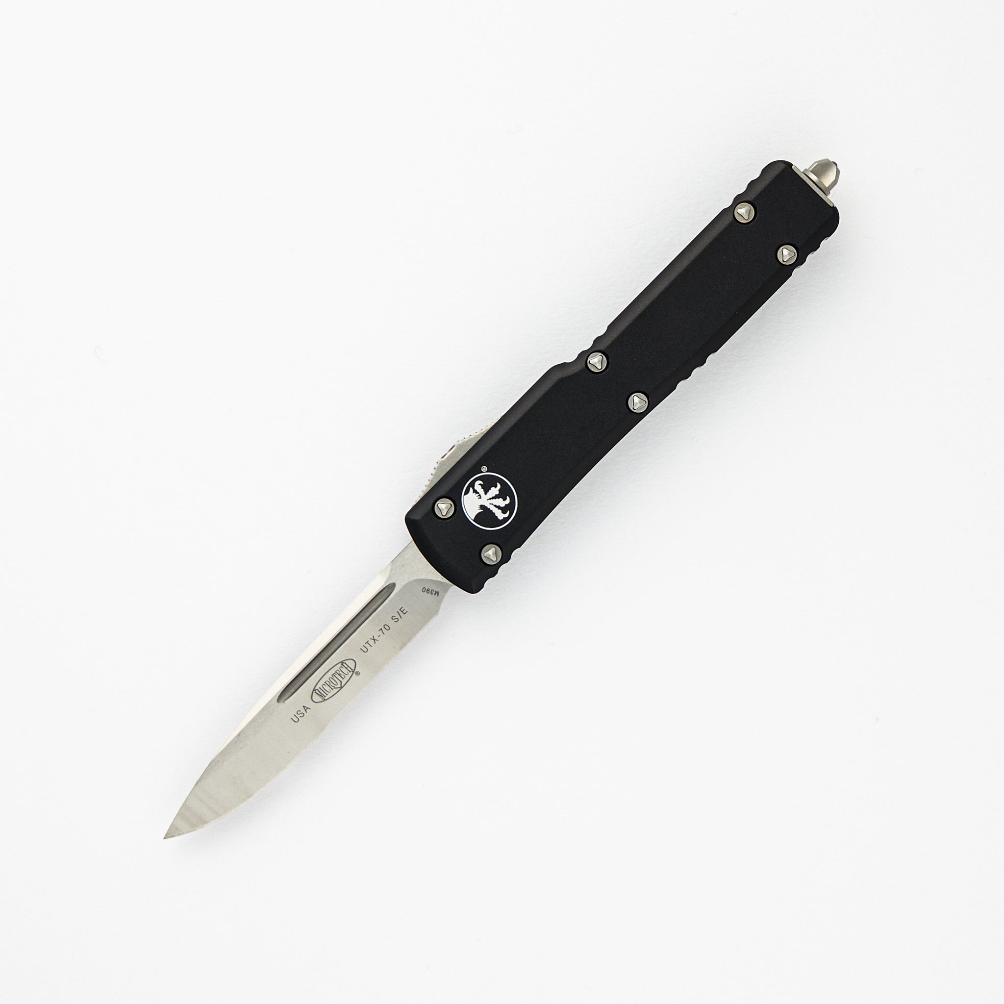 MICROTECH UTX-70 – S-E SATIN STANDARD – M390 BLADE – 148-4