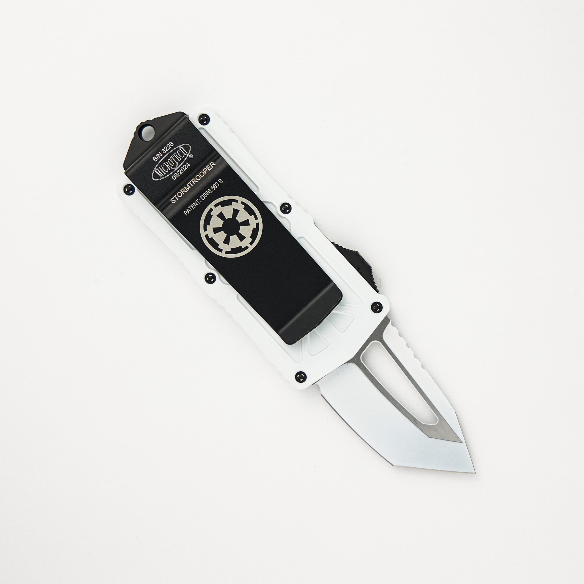 Microtech Exocet T/E White Standard 158-1 ST