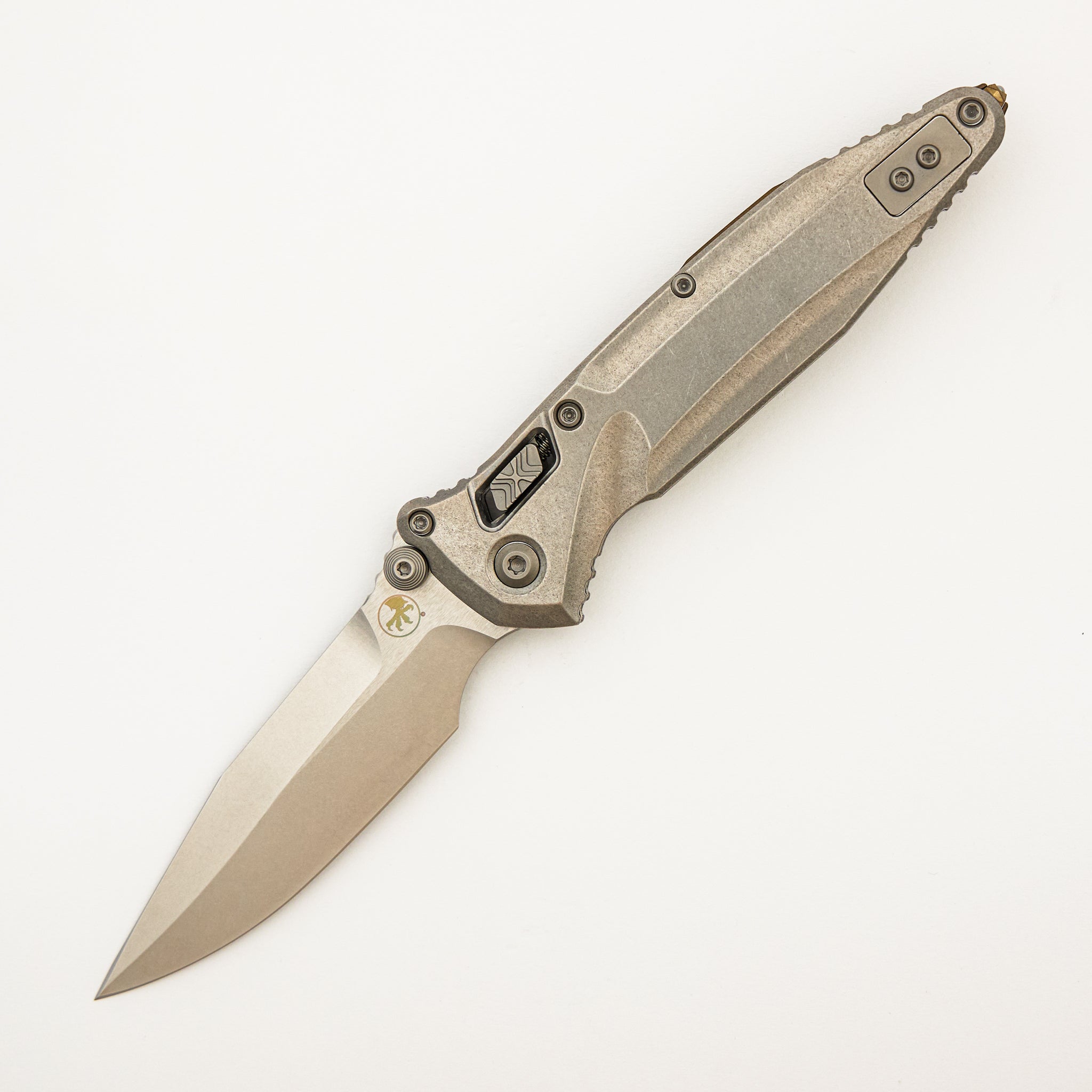 "Marfione Select" Socom Delta RAM-LOK Spear Point Stonewash Finish Titanium w/ Bronze Titanium Accents 159RL-10SMS2