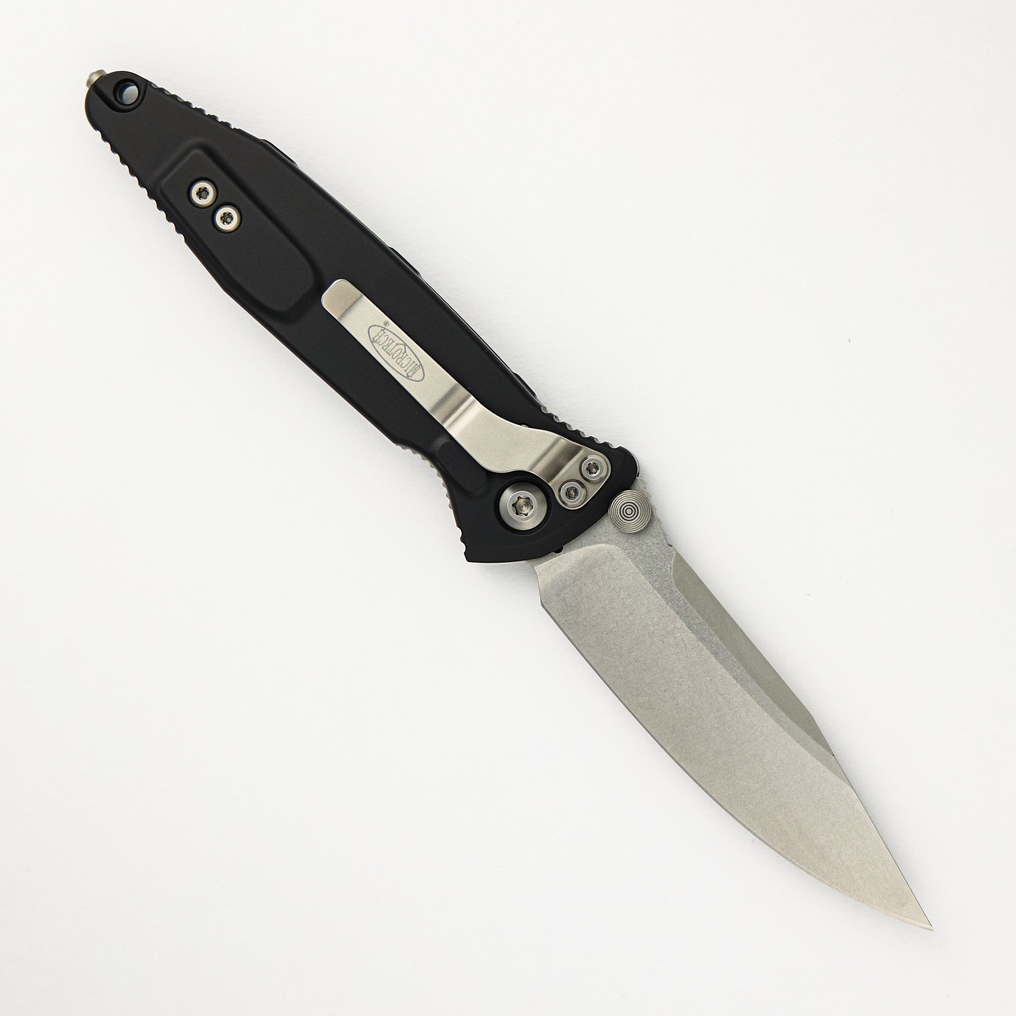 Microtech Socom Elite S/E Stonewash Standard 160-10