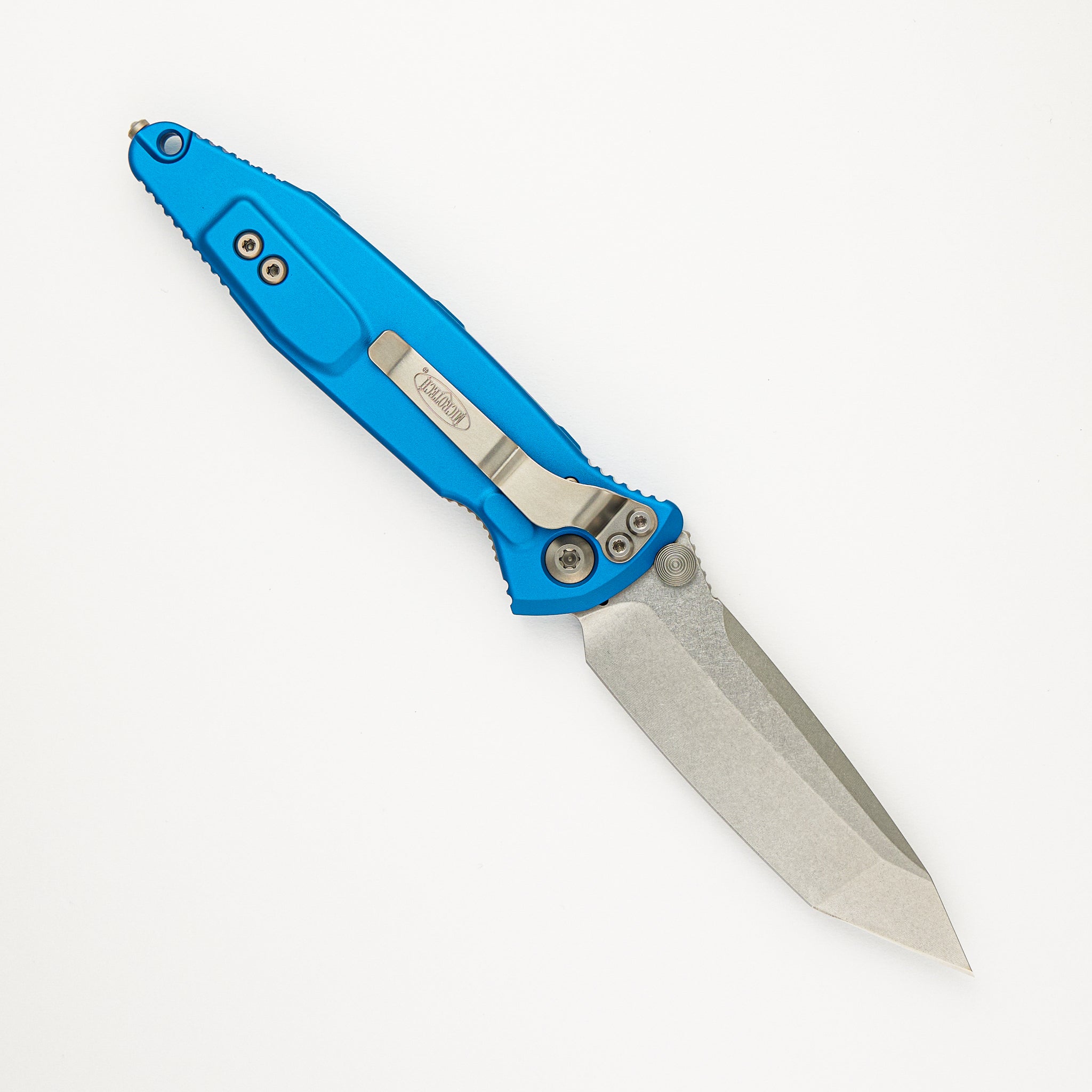 Microtech Socom Elite T/E Blue Stonewash Standard 161-10 BL