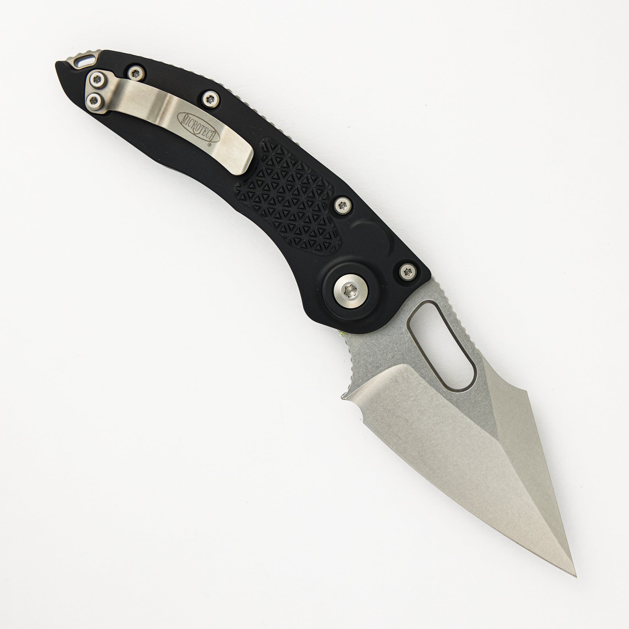 Microtech - Borka Blades Design Stitch - A S/E Stonewash Standard 169-10