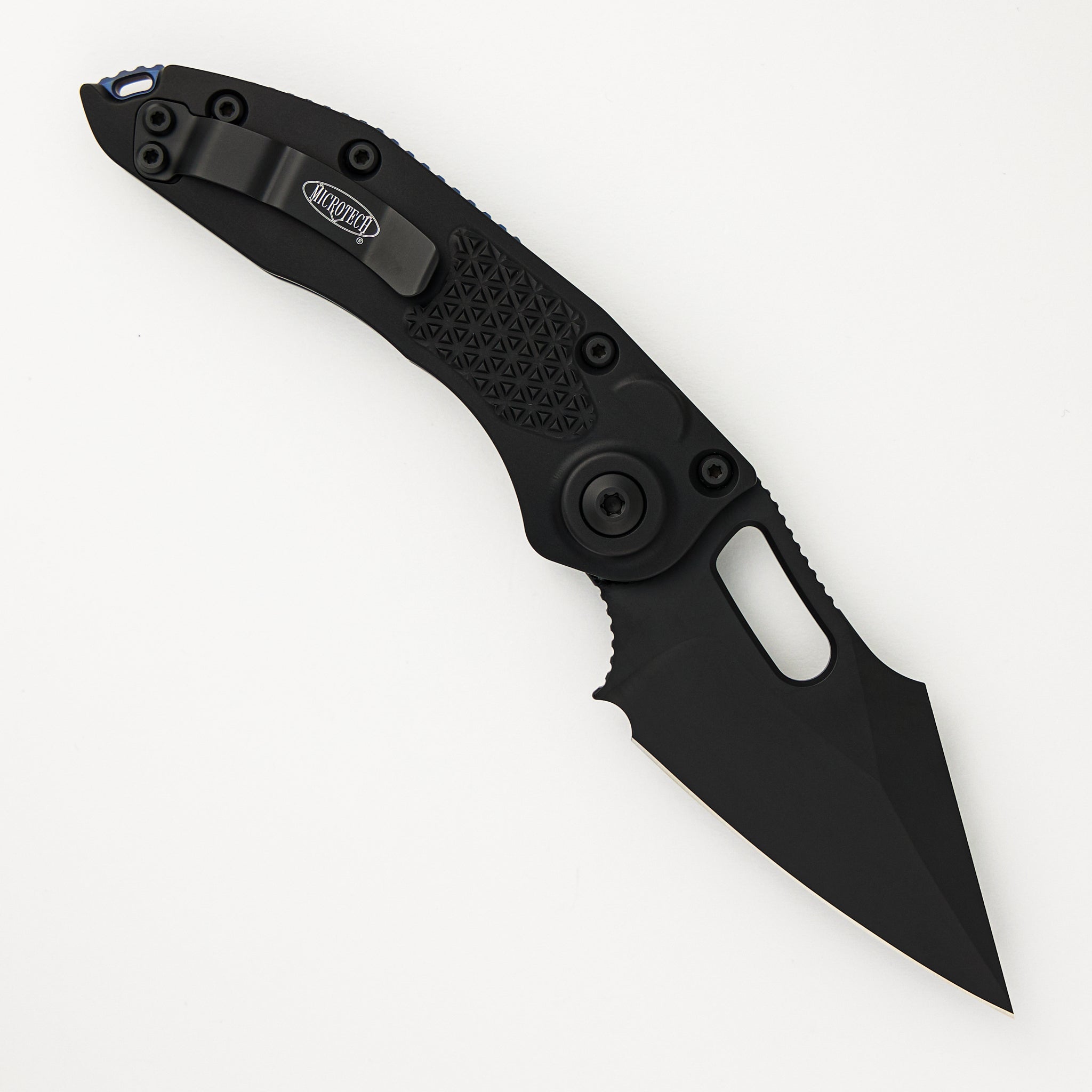 Microtech - Borka Blades Design Stitch - A S/E Black Standard 169-1 BK-A1TI