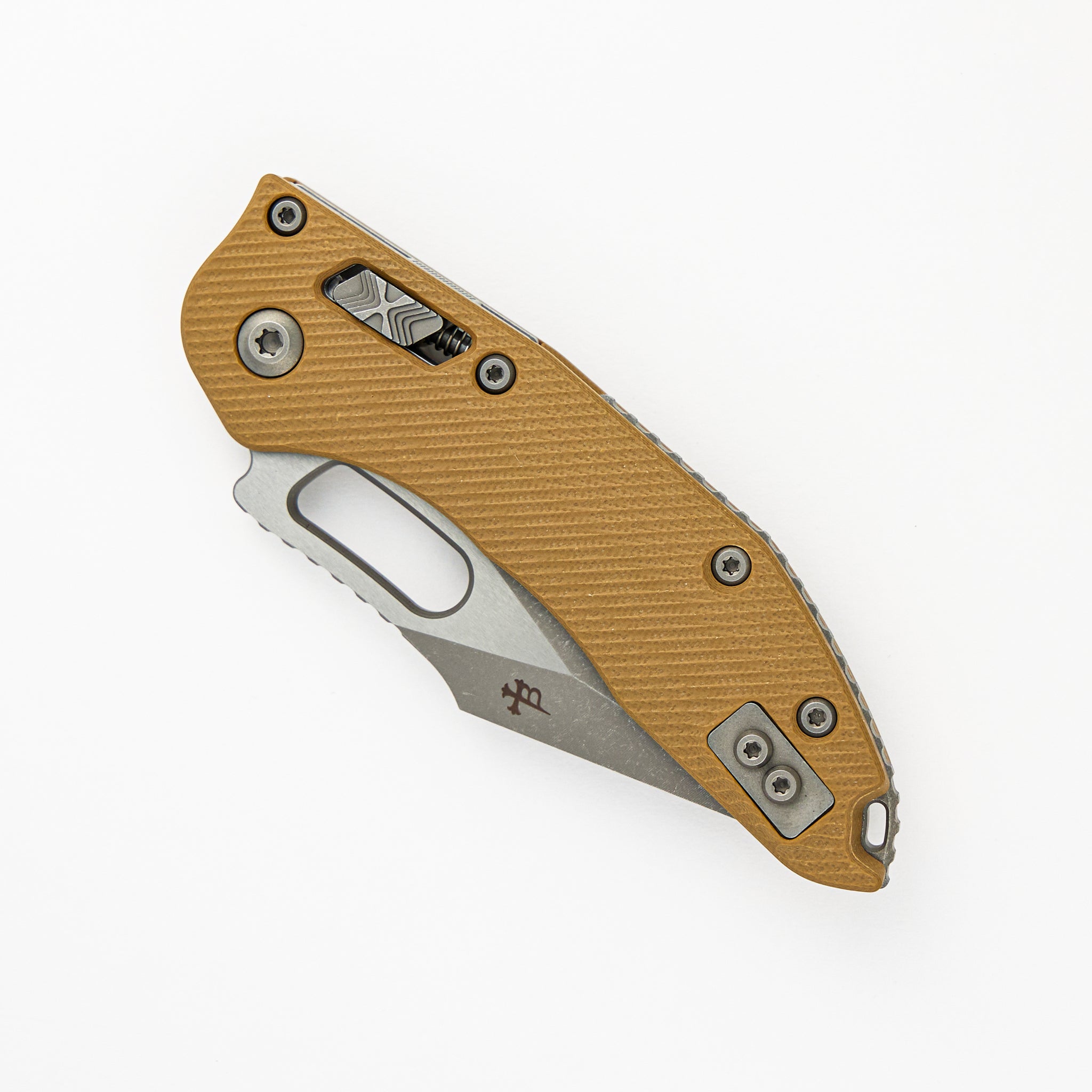 Microtech Stitch - RAM-LOK S/E Fluted G-10 Tan Apocalyptic Standard 169RL-10 APFLGTTA