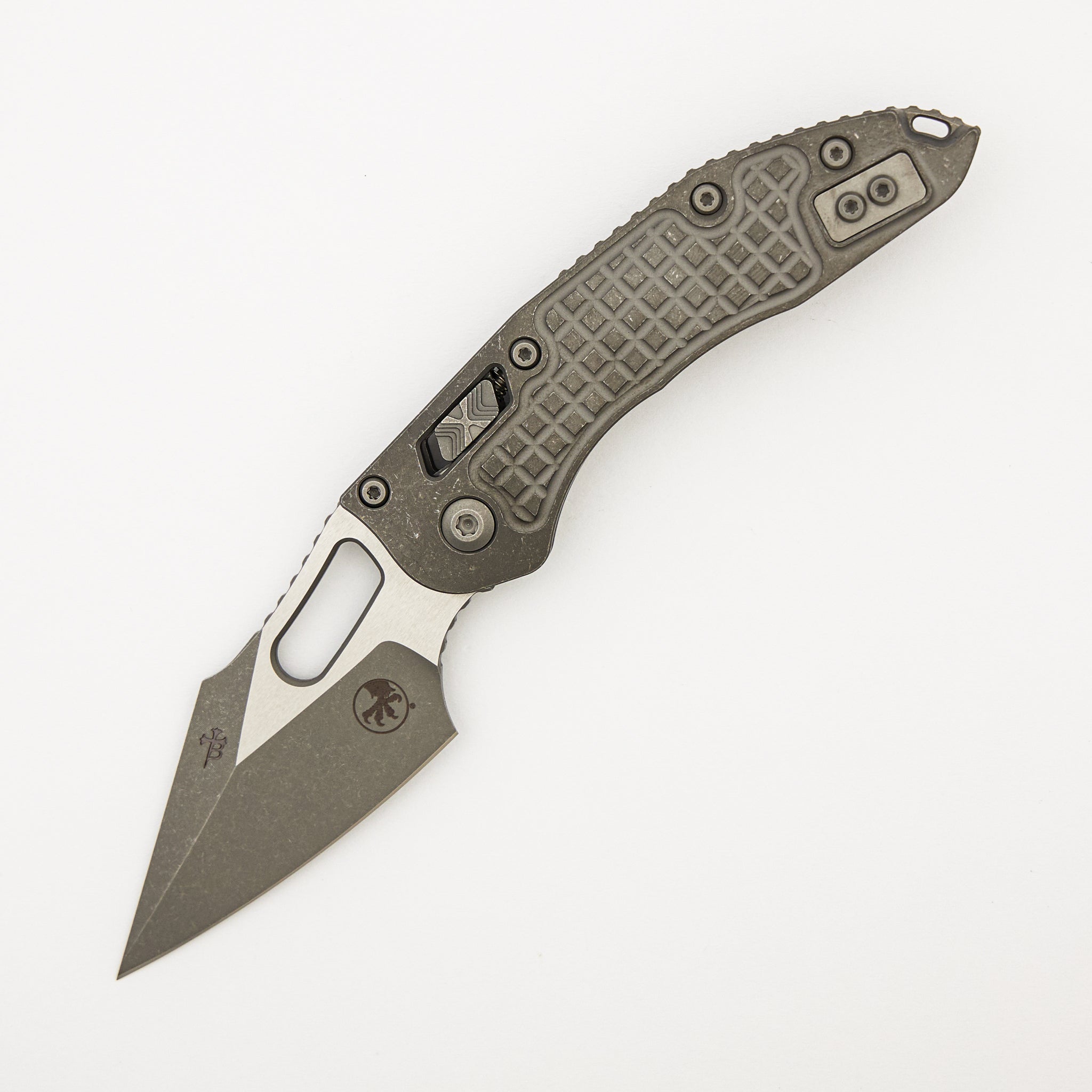 "Marfione Select" Stitch - RAM-LOK Apocalyptic Finish Frag Pattern Titanium 169RL-10APFRMS1
